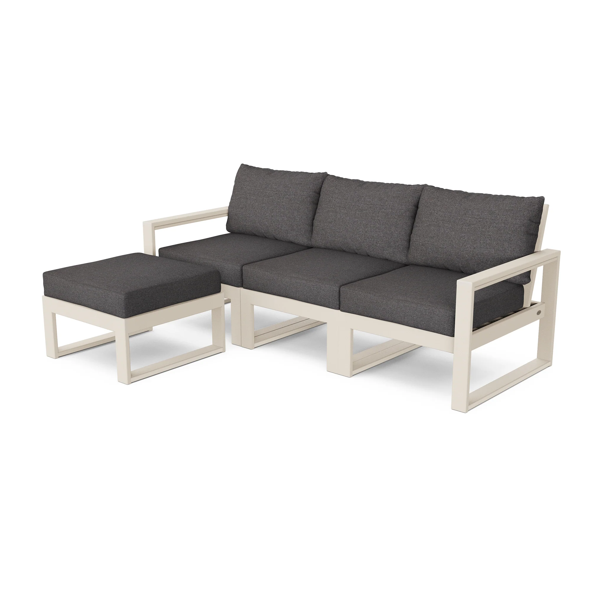 Edge 4 Piece Modular Seating Set W/ Ottoman - Image 8