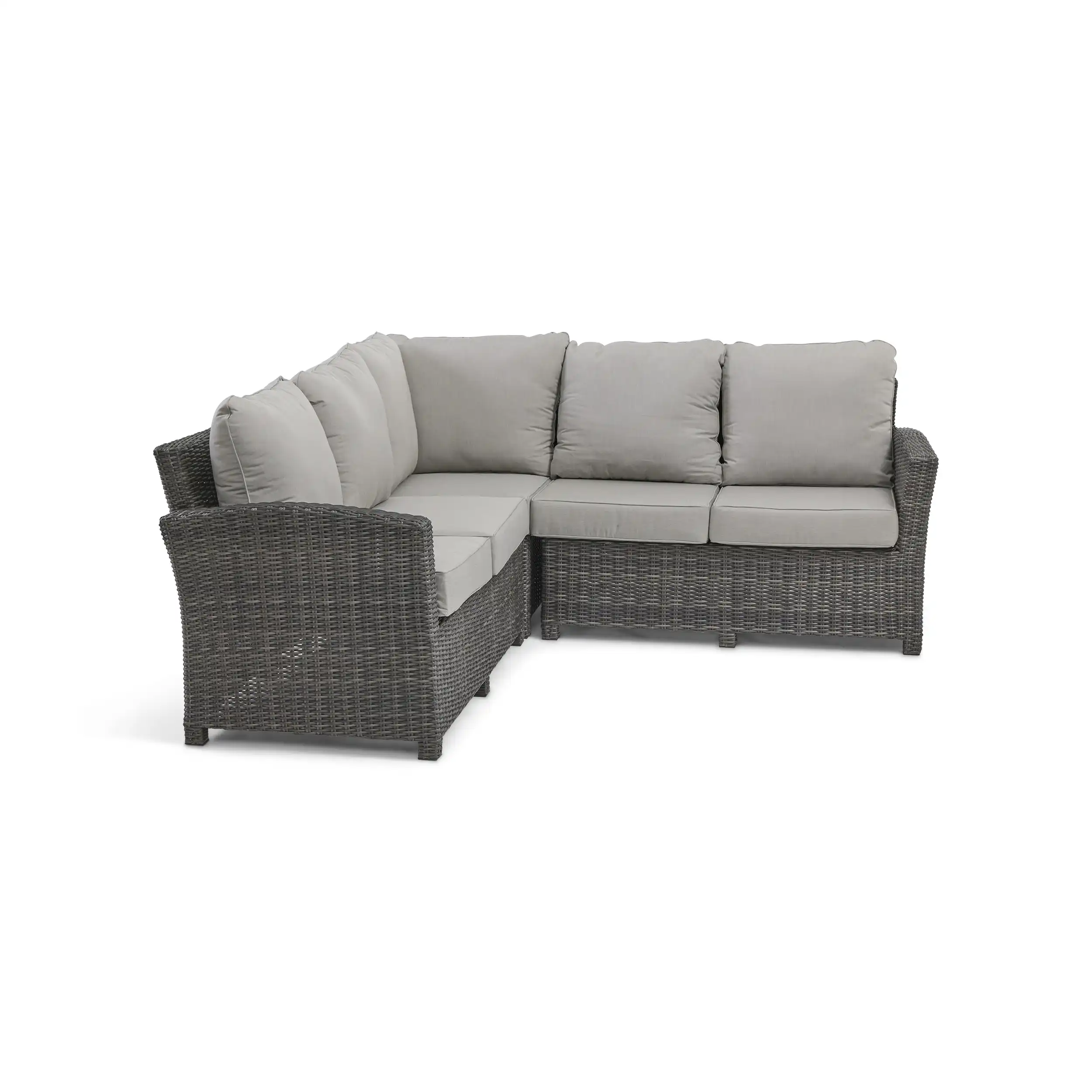 Ellis 3 Piece Sectional Group - Dove Acrylic - Image 3