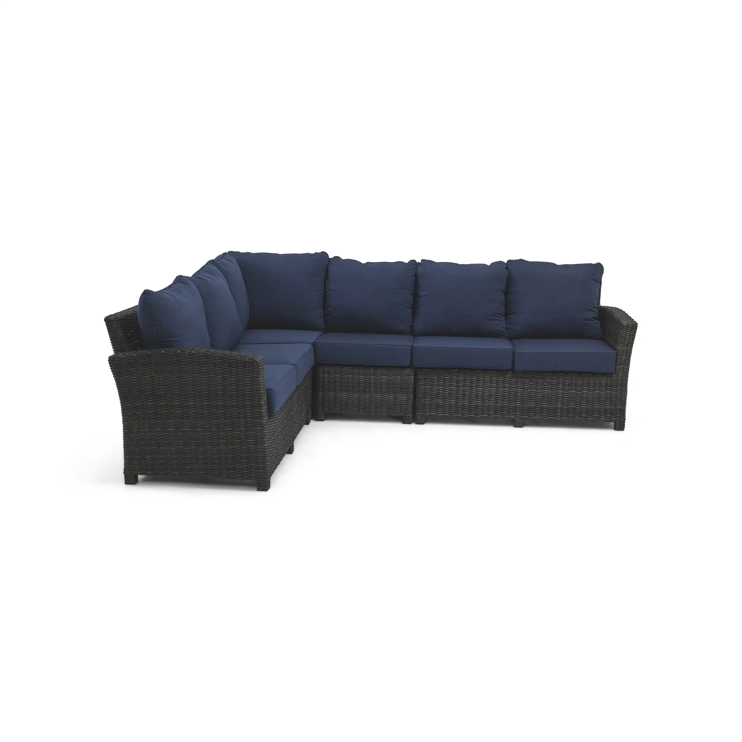 Ellis 4 Piece Sectional Group - Indigo Acrylic - Image 3
