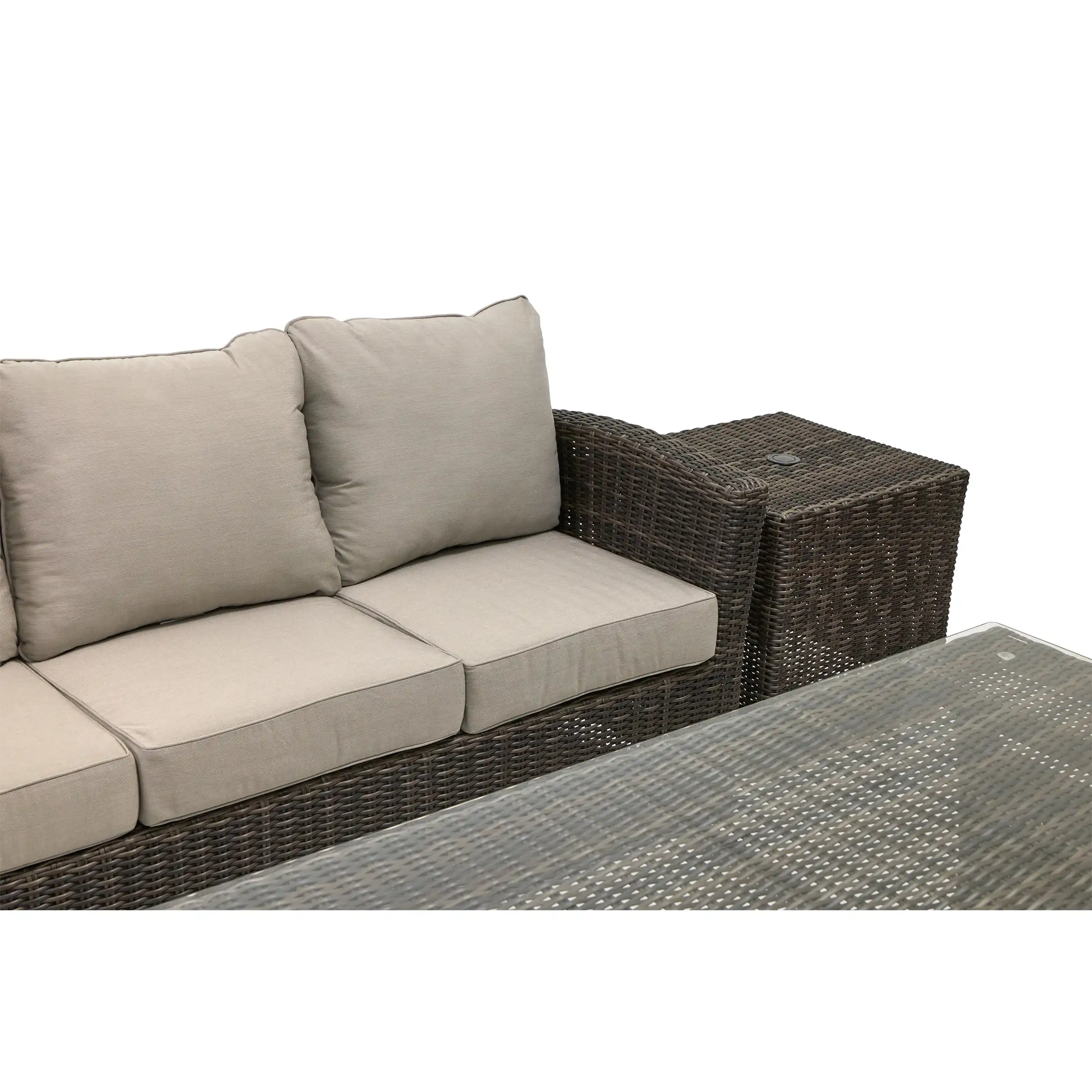 Ellis 7 Piece Sofa Conversation Group - Dove Acrylic - Image 6
