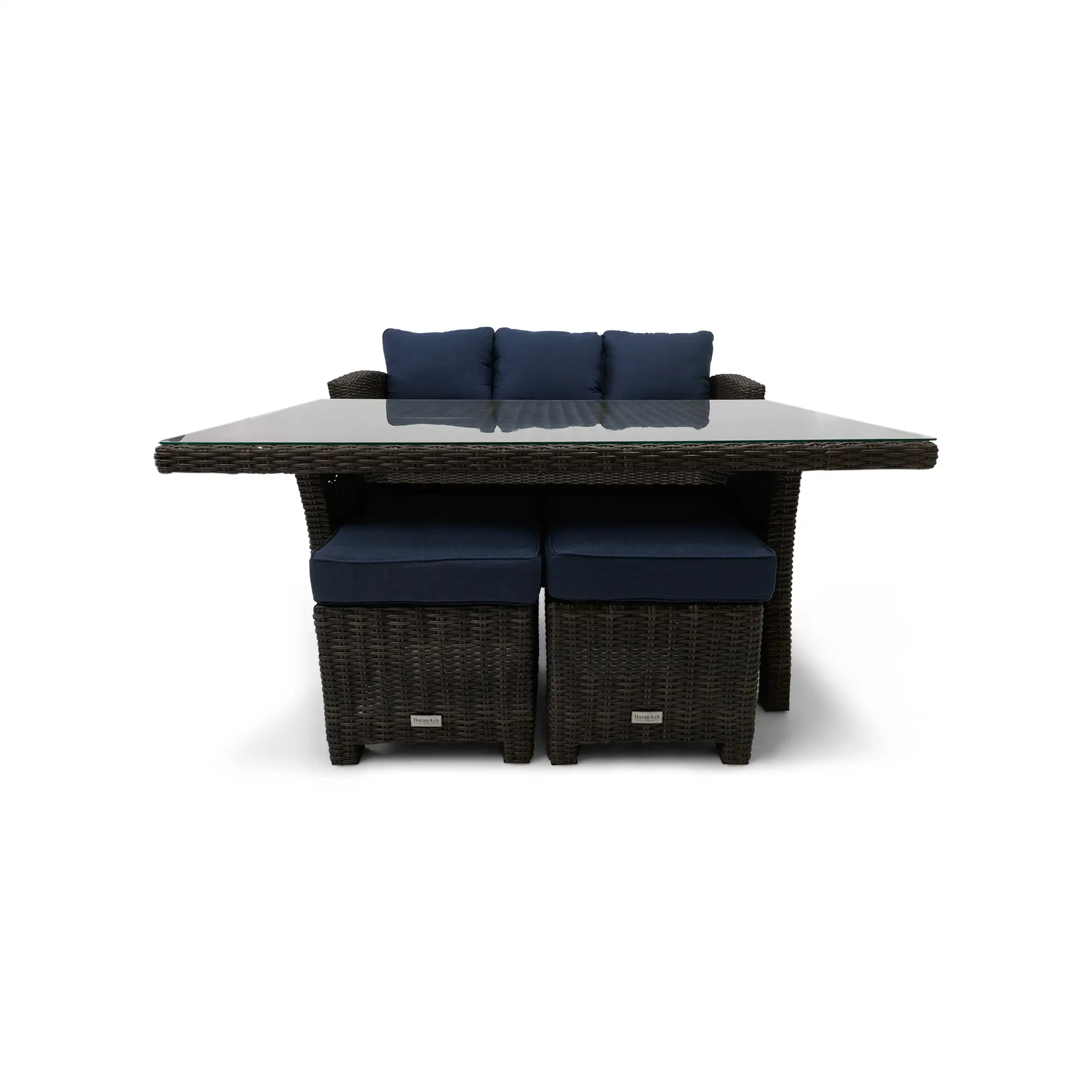 Ellis 7 Piece Sofa Conversation Group - Indigo Acrylic - Image 4