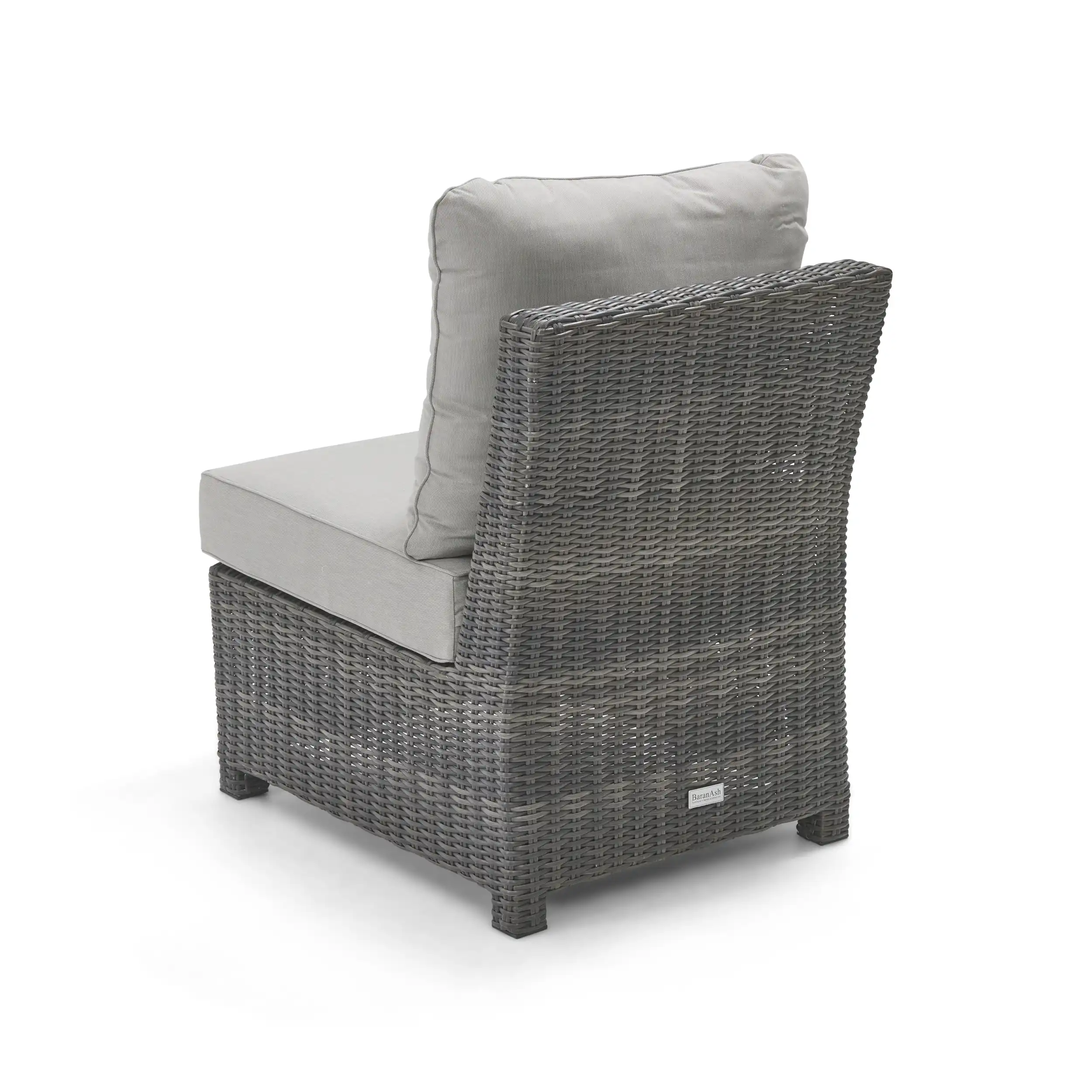 Ellis 7 Piece Sectional Firepit Chat Group - Dove Acrylic - Image 6