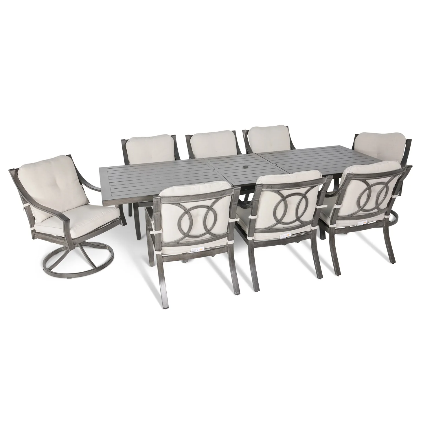 Estate 9 Piece Cushioned Dining Group - Image 3