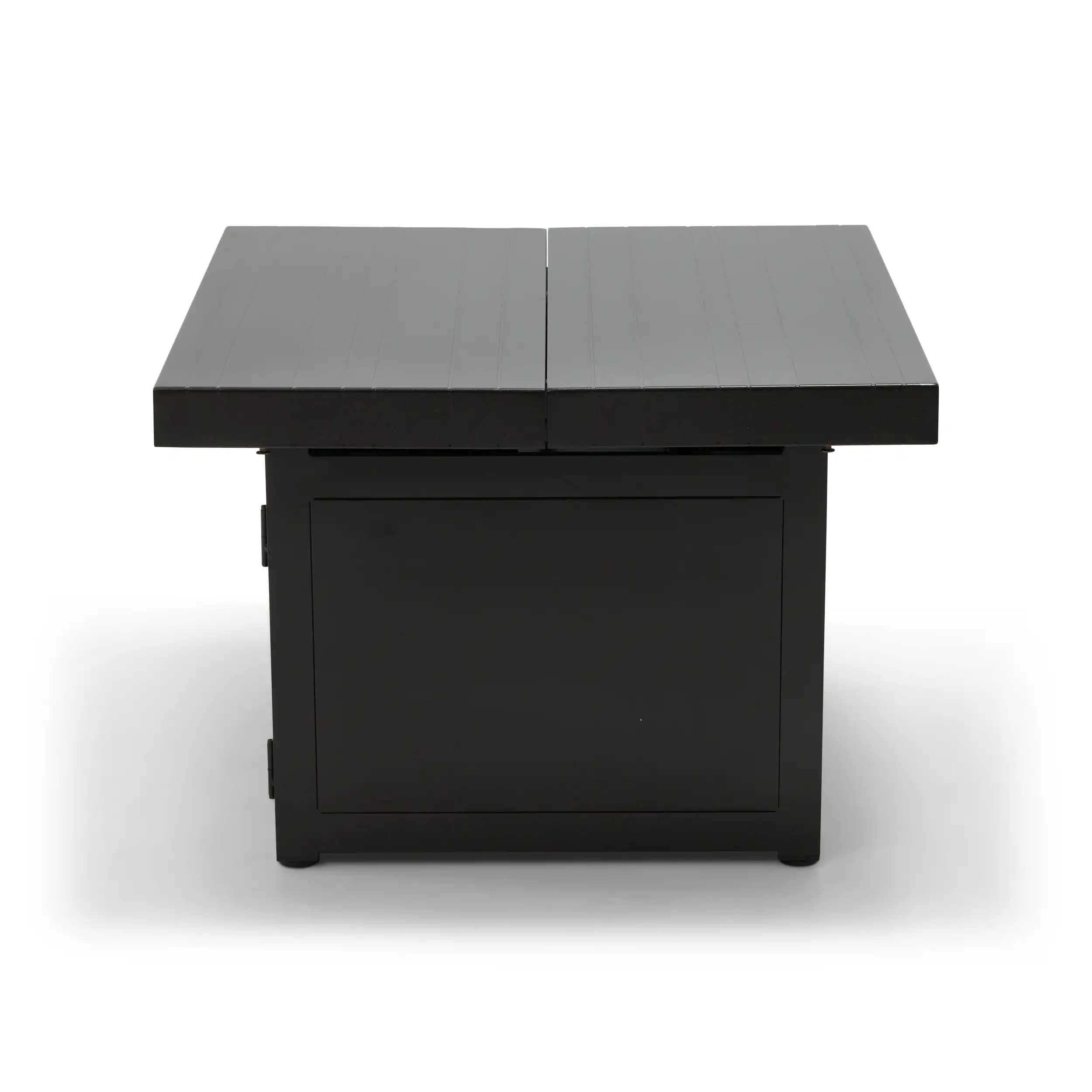 34" Square Brown Firepit/Coffee Table - Image 10