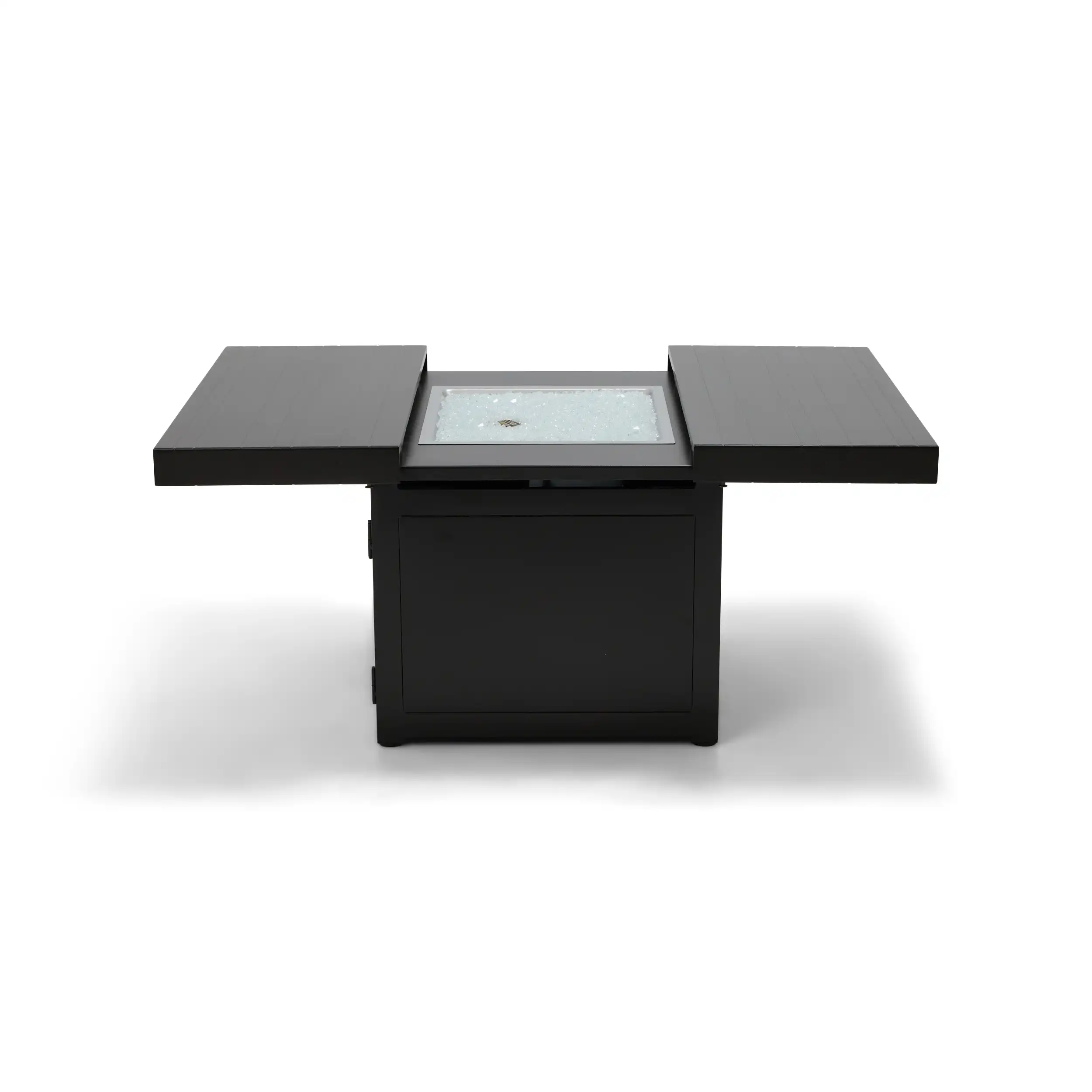 34" Square Brown Firepit/Coffee Table - Image 6