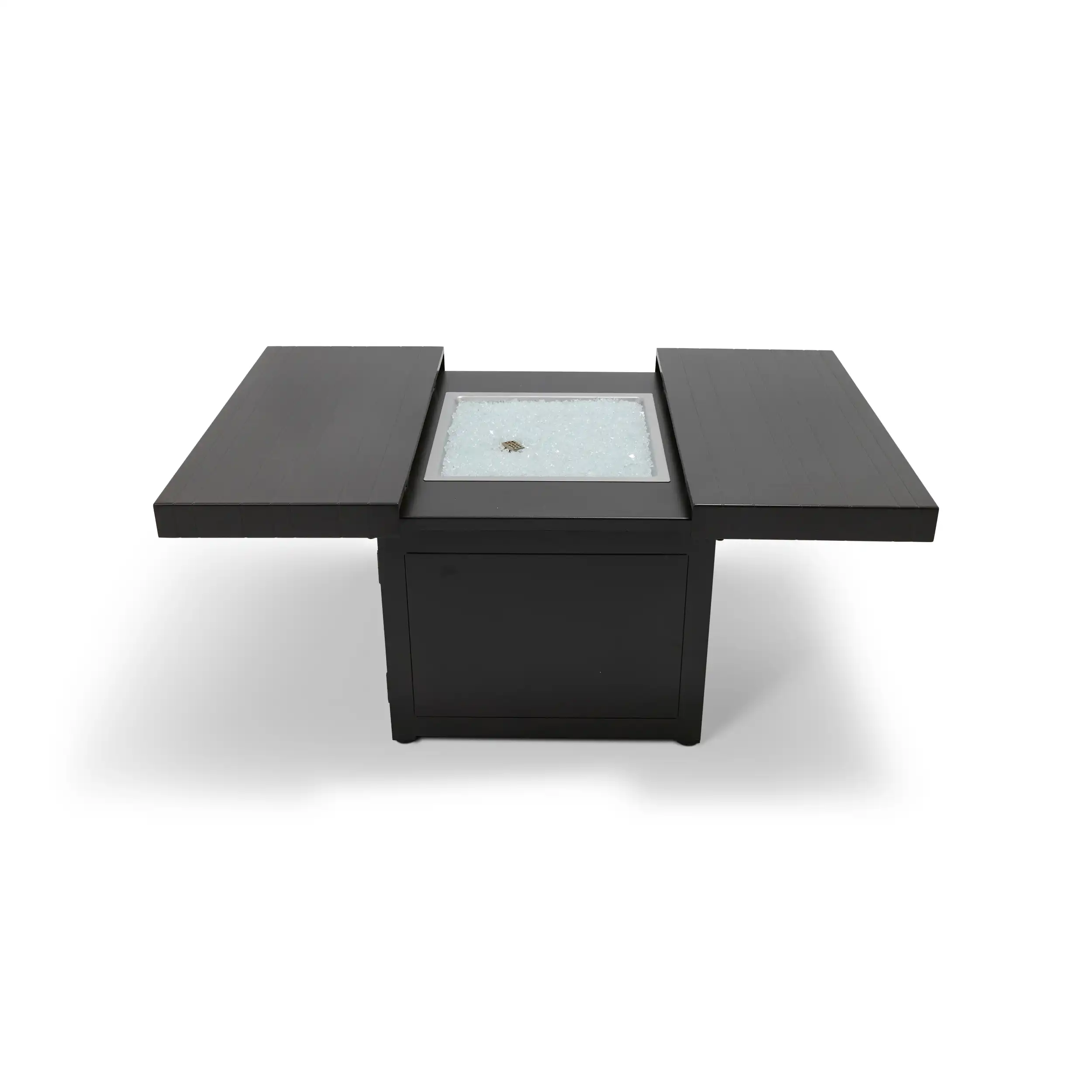 34" Square Brown Firepit/Coffee Table - Image 7