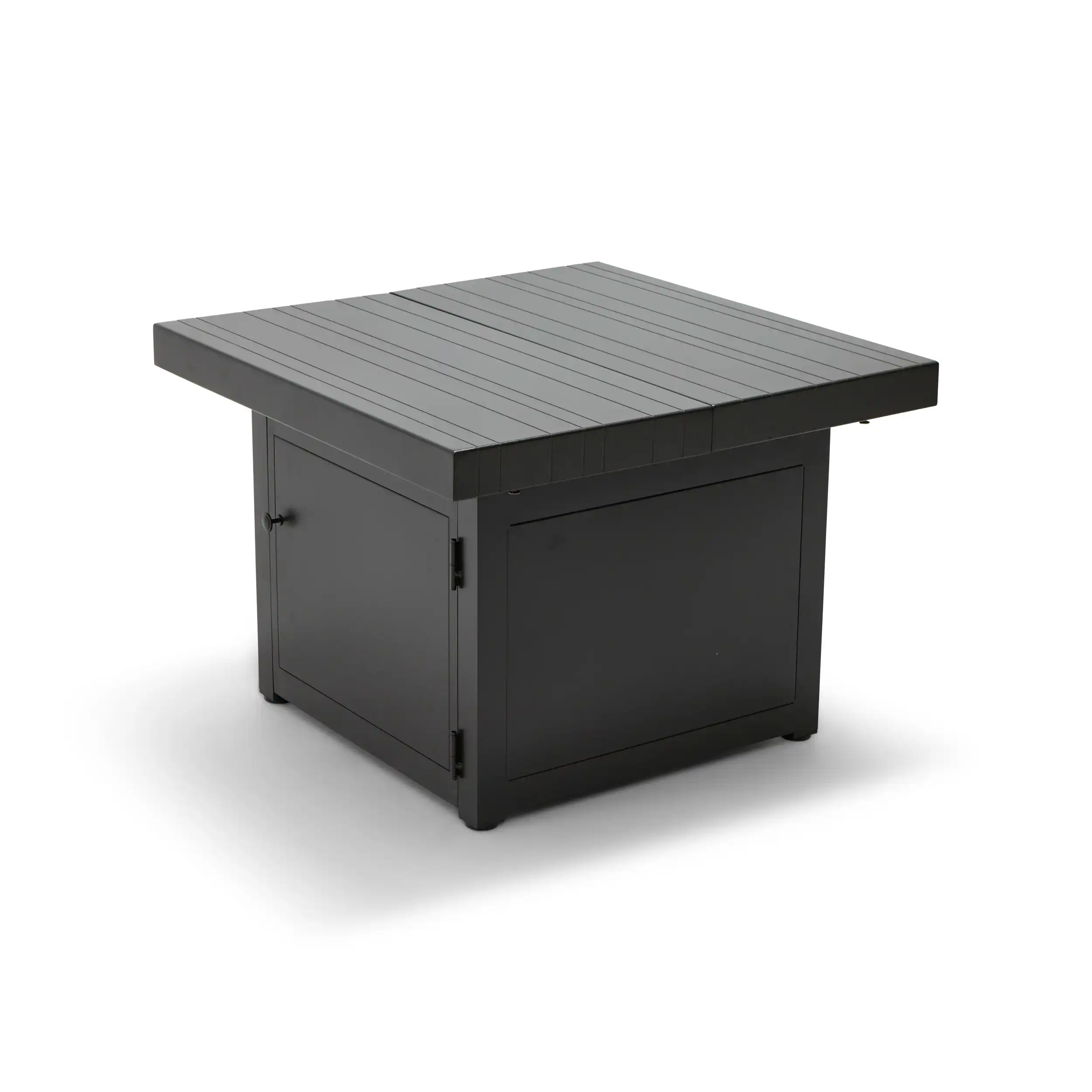 34" Square Brown Firepit/Coffee Table - Image 8