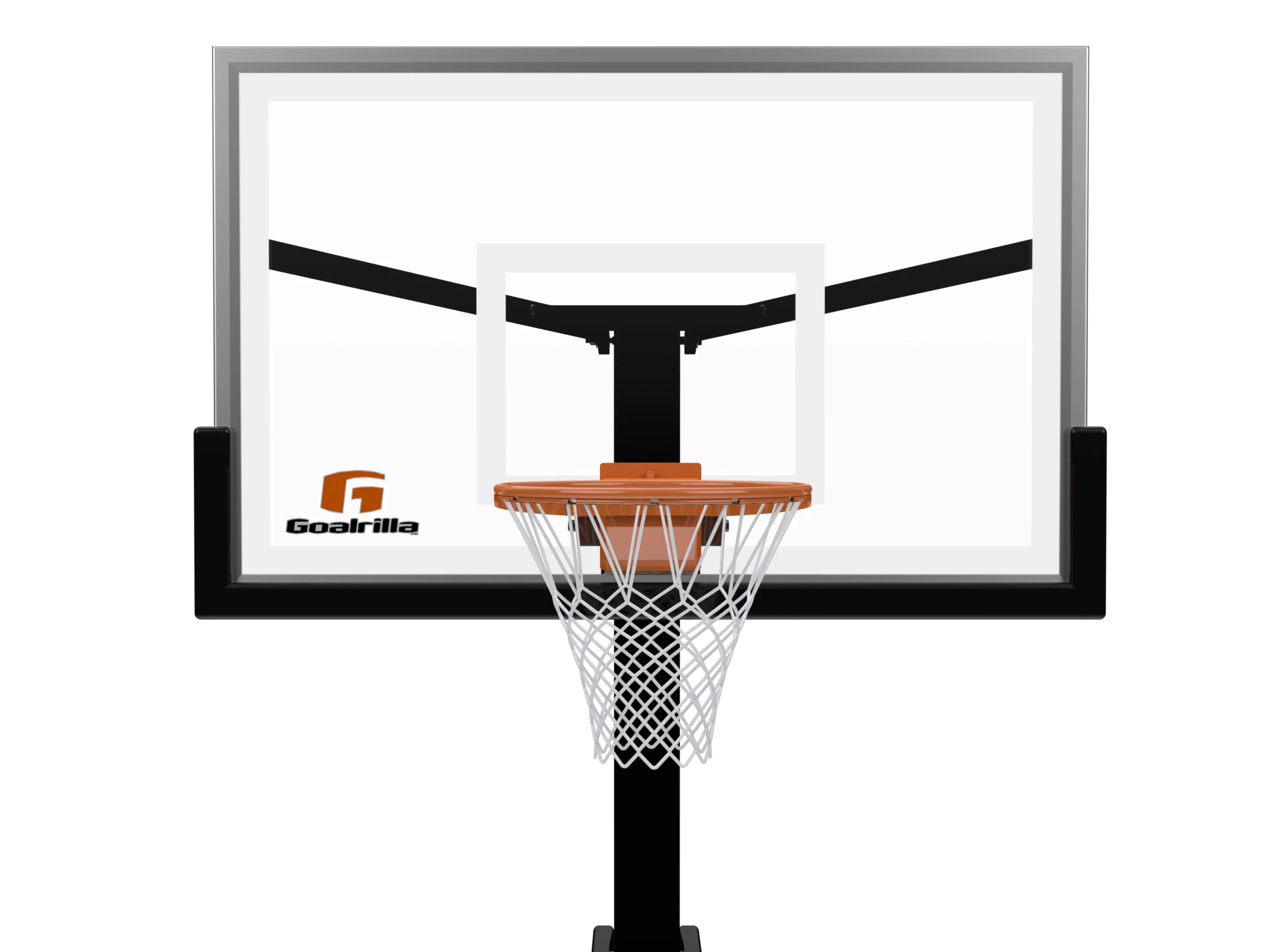 Goalrilla Clear View 60 System W/ Universal Pole Pad & Backboard Pad - Image 3