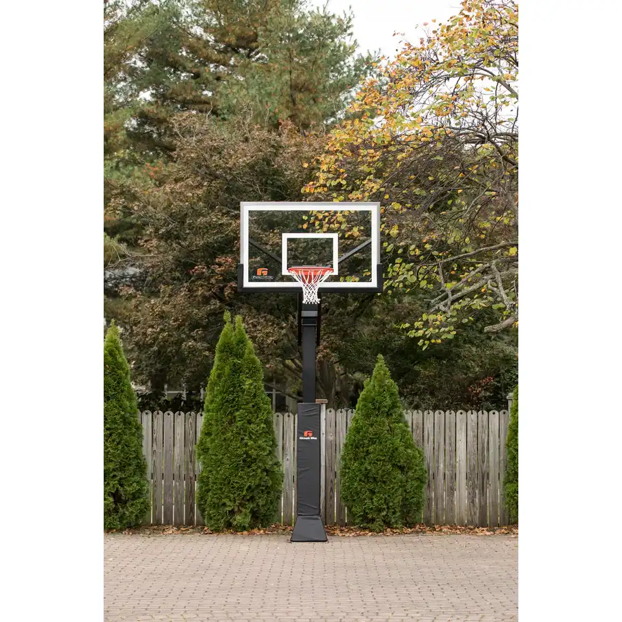 Goalrilla Clear View 60 System W/ Universal Pole Pad & Backboard Pad - Image 4