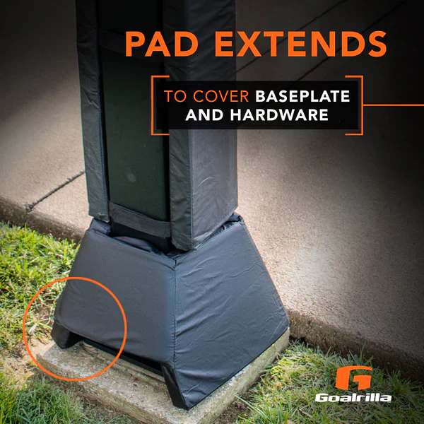 Goalrilla Clear View 72 System W/ Universal Pole Pad & Backboard Pad - Image 11