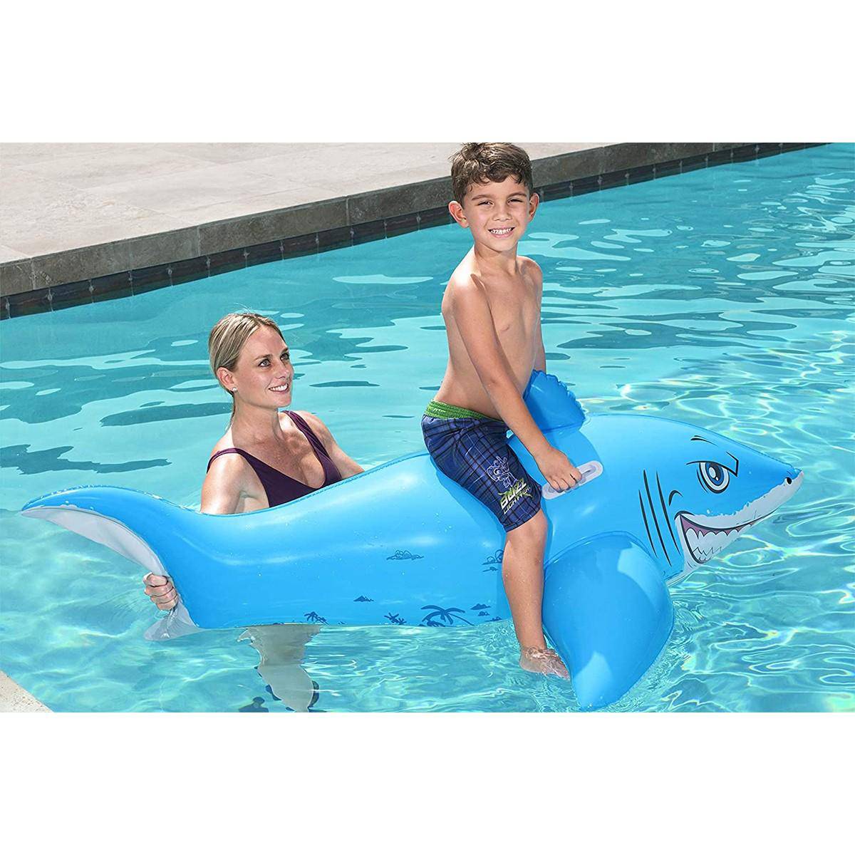 Great White Shark Inflatable Ride On - Image 3