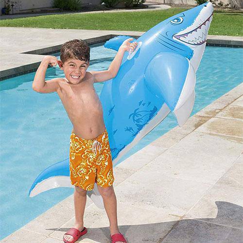Great White Shark Inflatable Ride On - Image 4