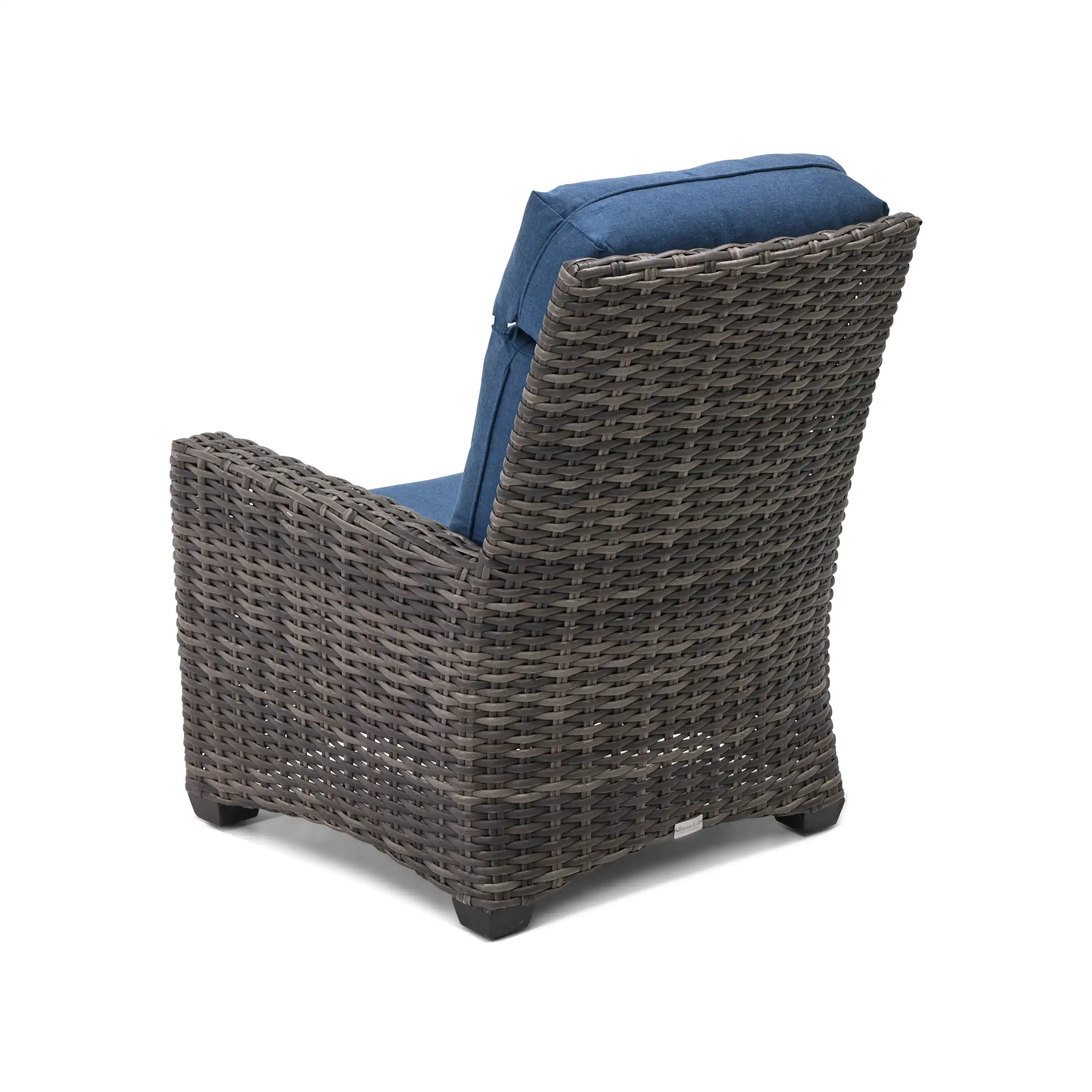 Grey Kampala 5 Piece Sofa Chat Group - Lifeguard Lapis Indigo - Image 12