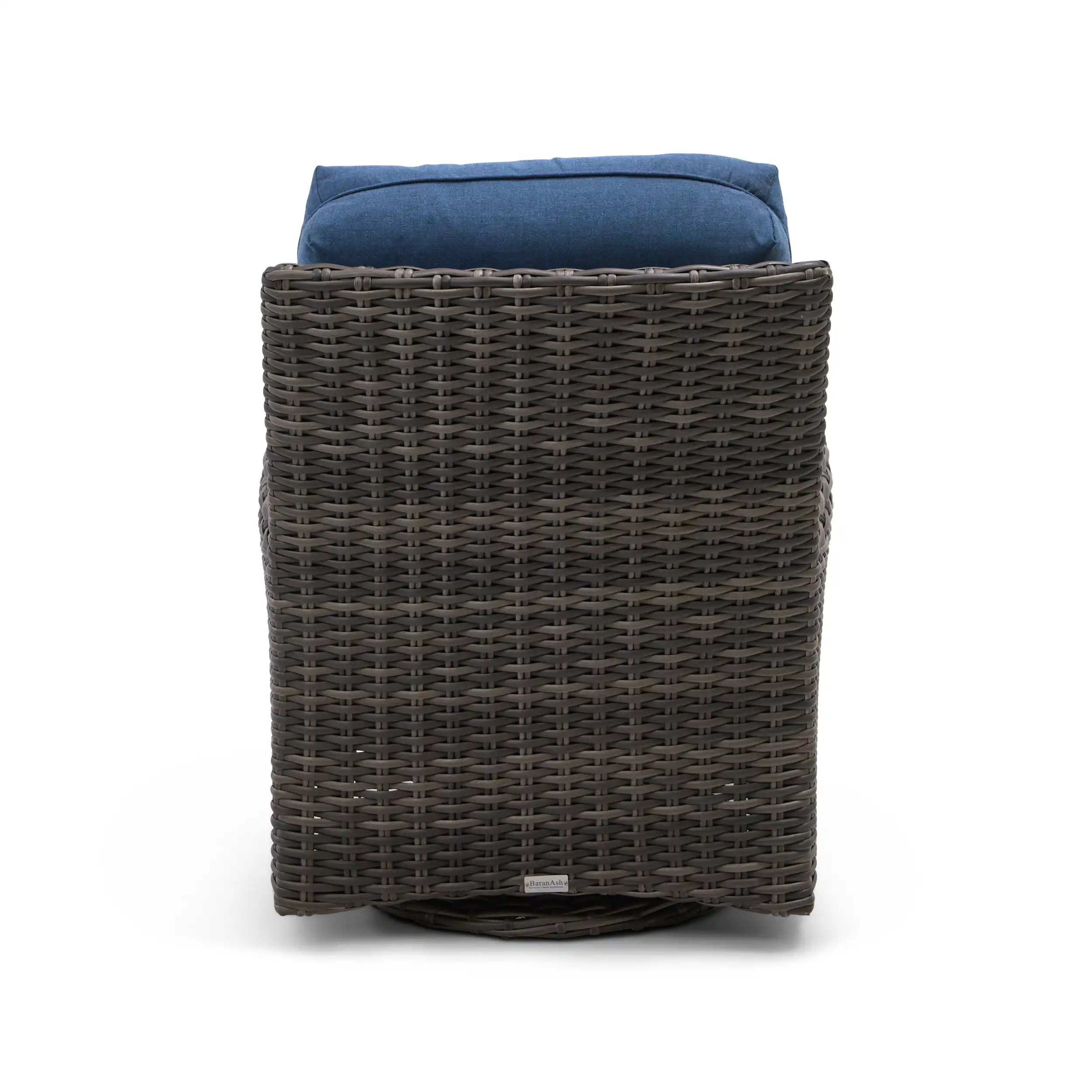 Grey Kampala 5 Piece Sofa Chat Group - Lifeguard Lapis Indigo - Image 22
