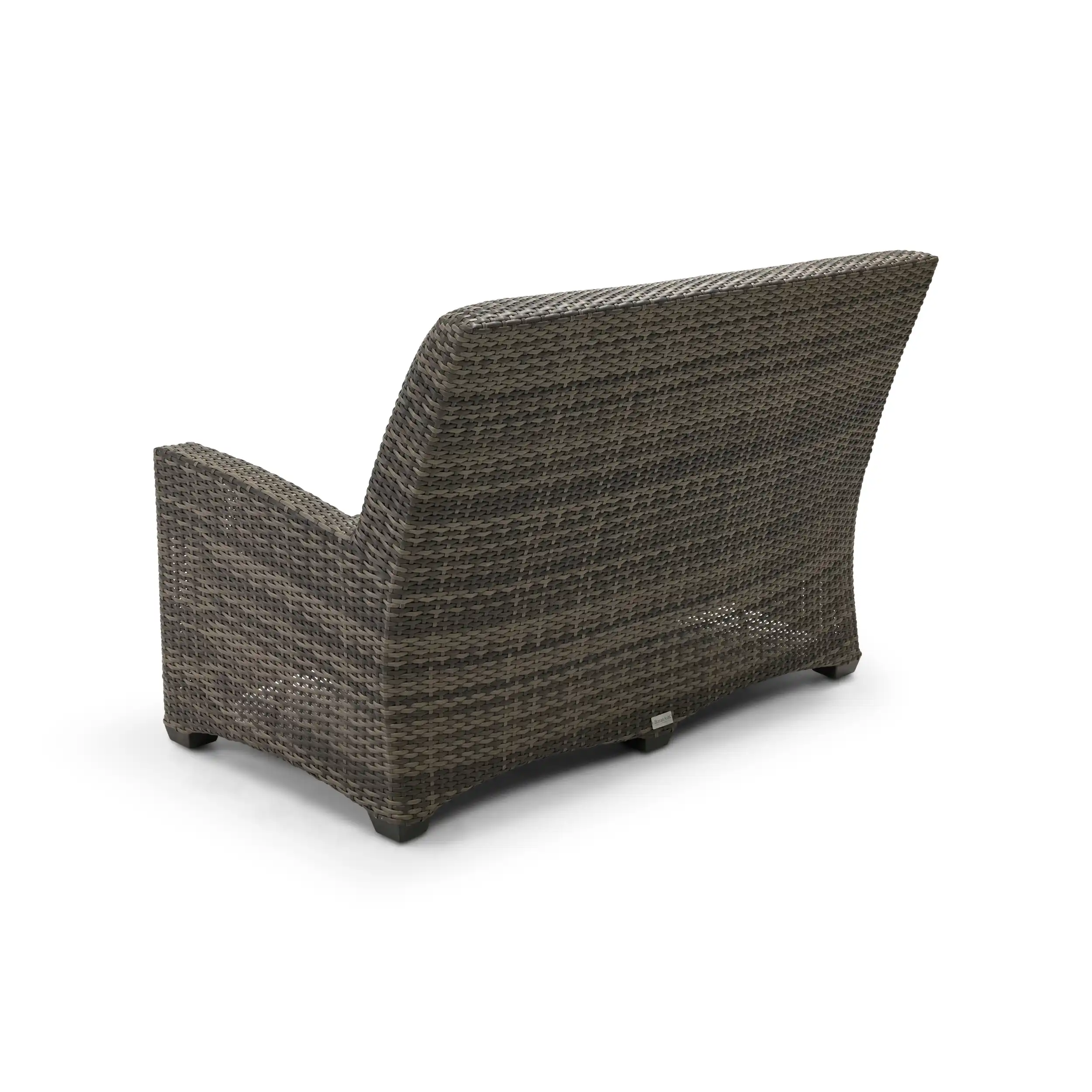 Grey Kampala 5 Piece QDF Loveseat Firepit Chat Group - Image 8