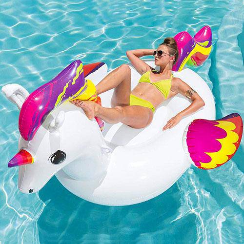 Inflatable Luxury Unicorn Inflatable Ride On - Image 5