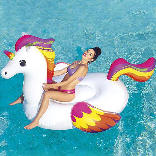 Inflatable Luxury Unicorn Inflatable Ride On - Image 7