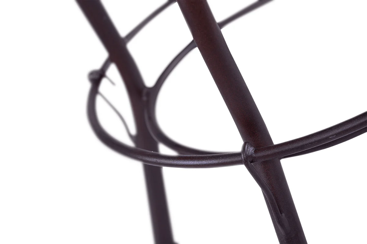 Iron Wood 24"-30" Adjustable Swivel Stool - Image 3
