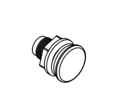 J-400 Series Topside Logo Light Lens