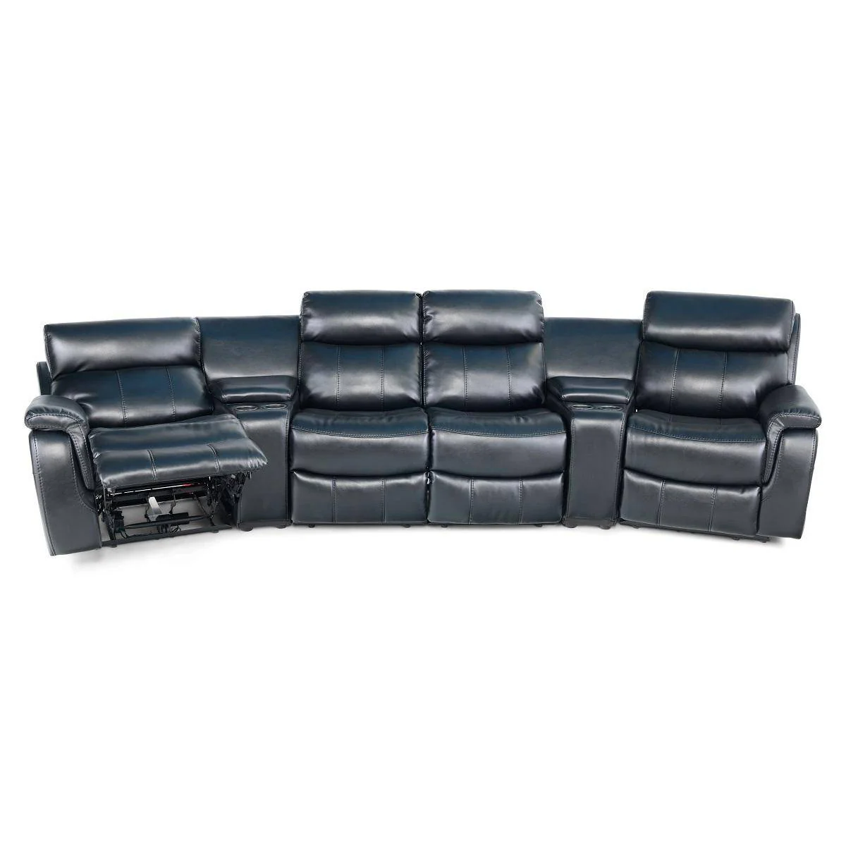 Jordyn Black 4 Piece Theater Group - Power Ends - Image 3