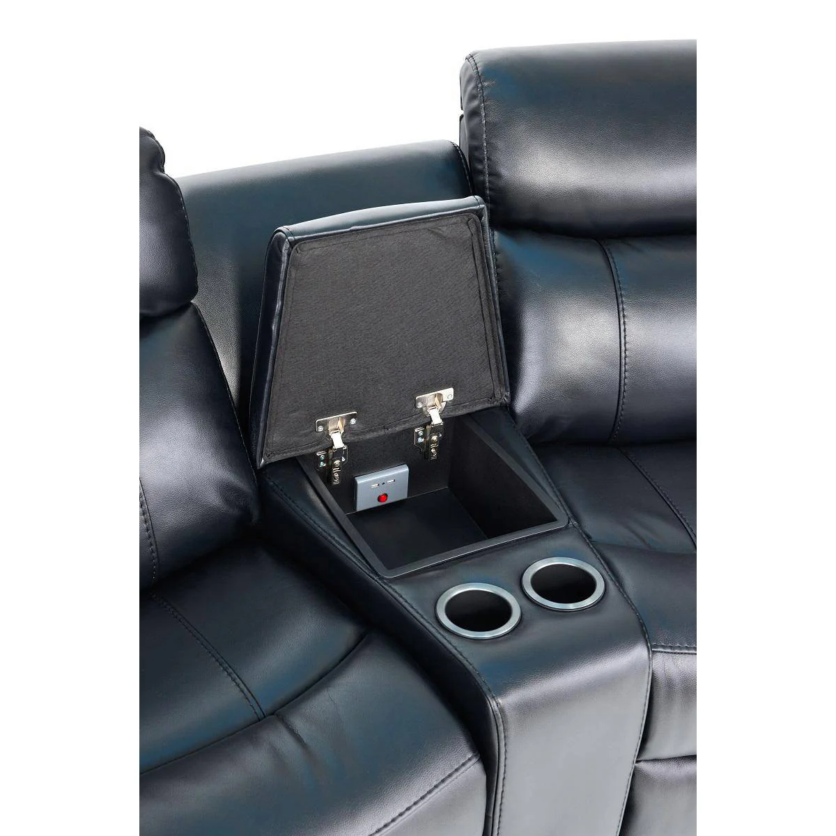 Jordyn Black 4 Piece Theater Group - Power Ends - Image 5