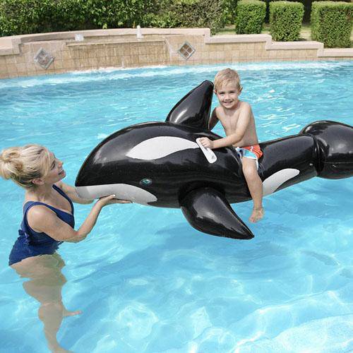 Jumbo Whale Inflatable Ride On - Image 3