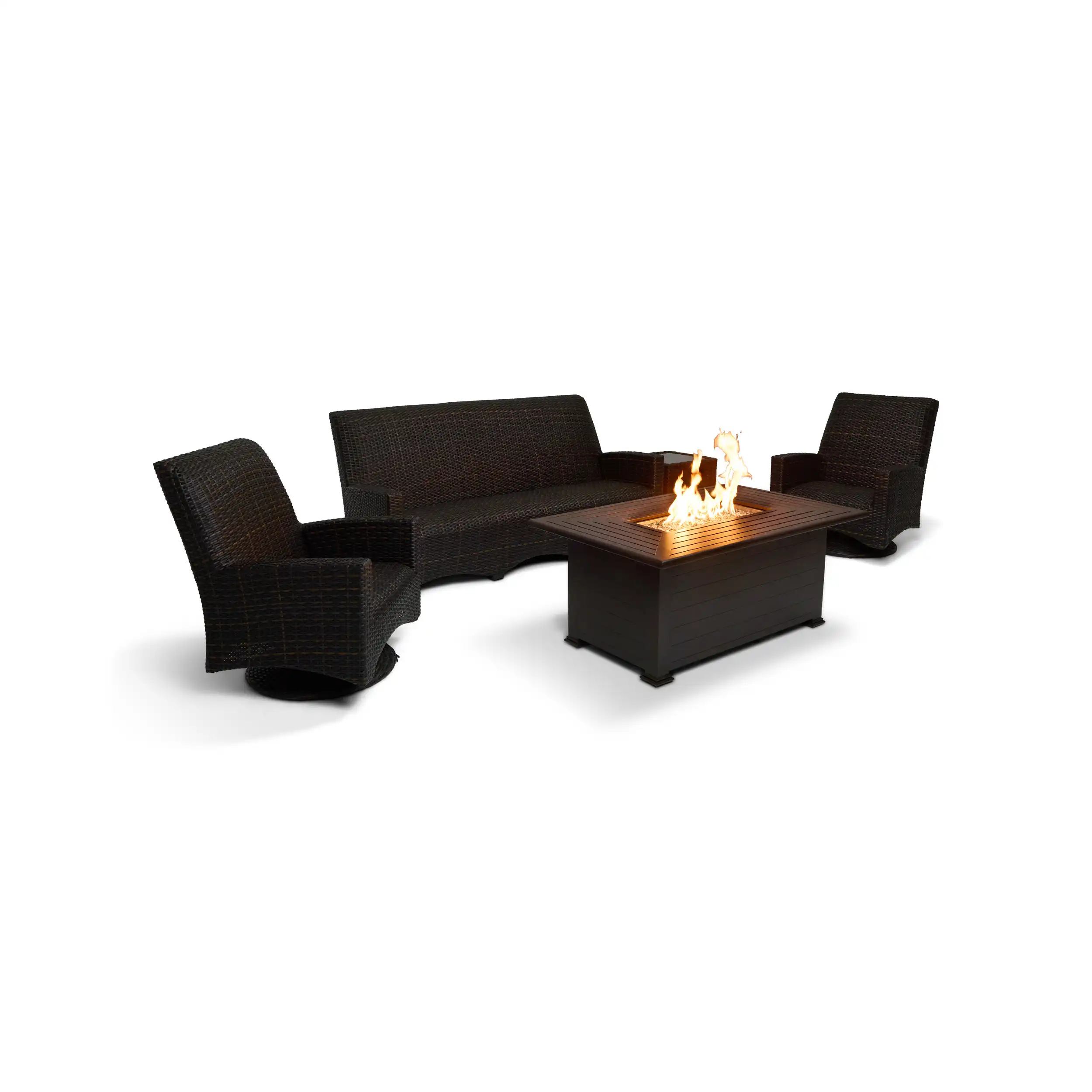 Kampala 5 Piece QDF Sofa Firepit Chat Group - Image 6
