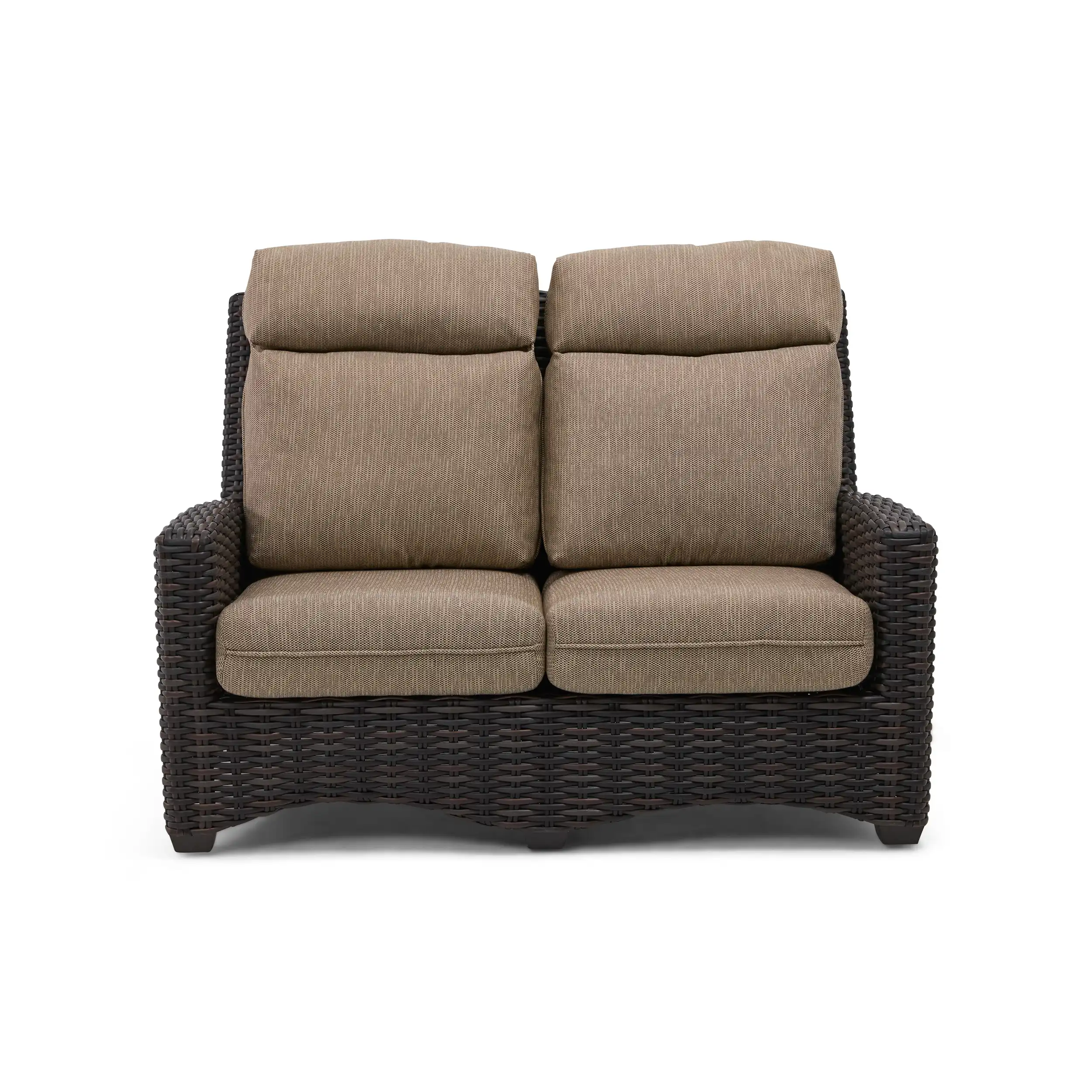 Kampala 5 Piece Loveseat Chat Group - Mirage Latte - Image 5
