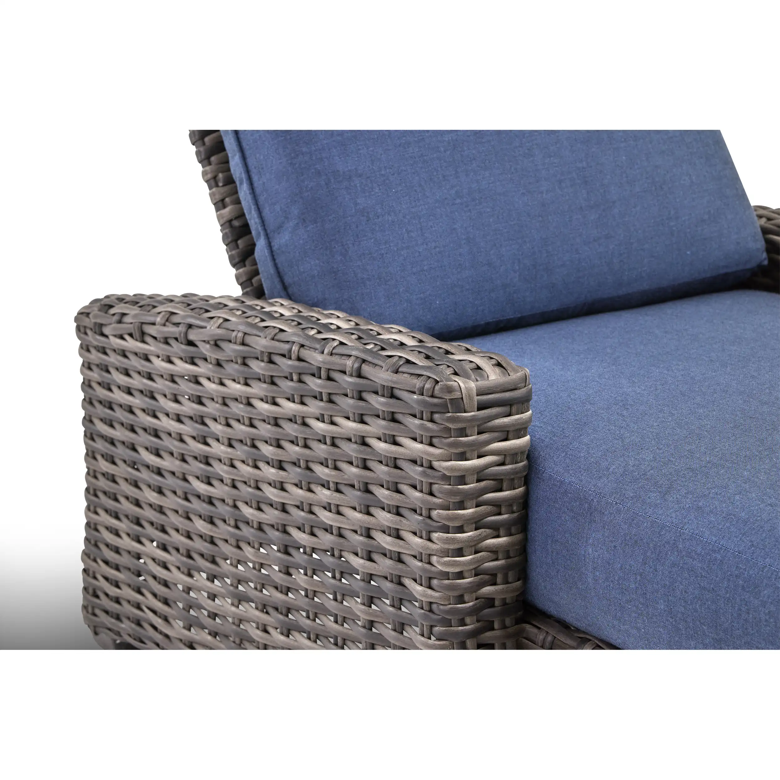 Kampala Chaise Lounge - Lapis Indigo - Image 3