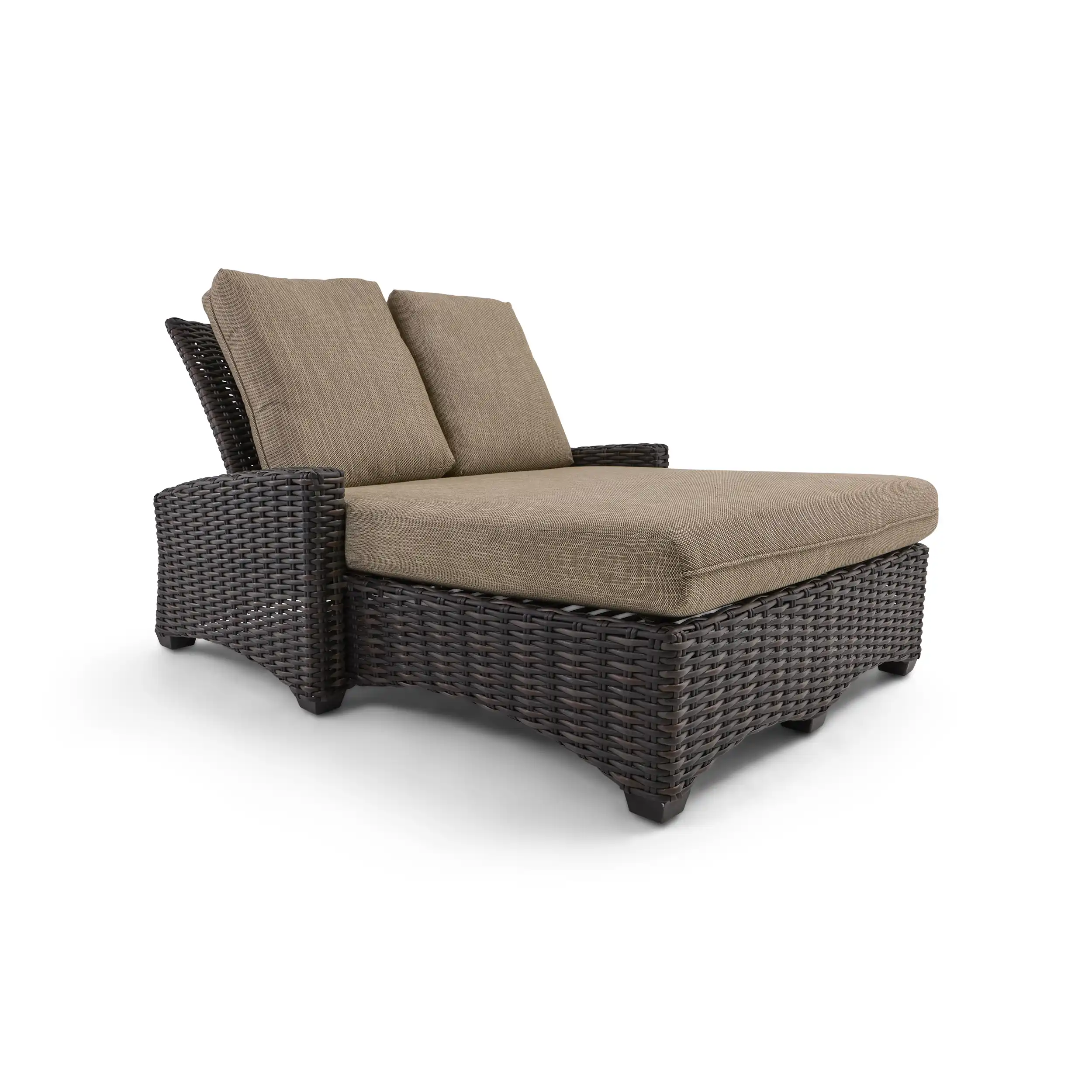 Kampala Double Chaise Lounge - Mirage Latte - Image 3