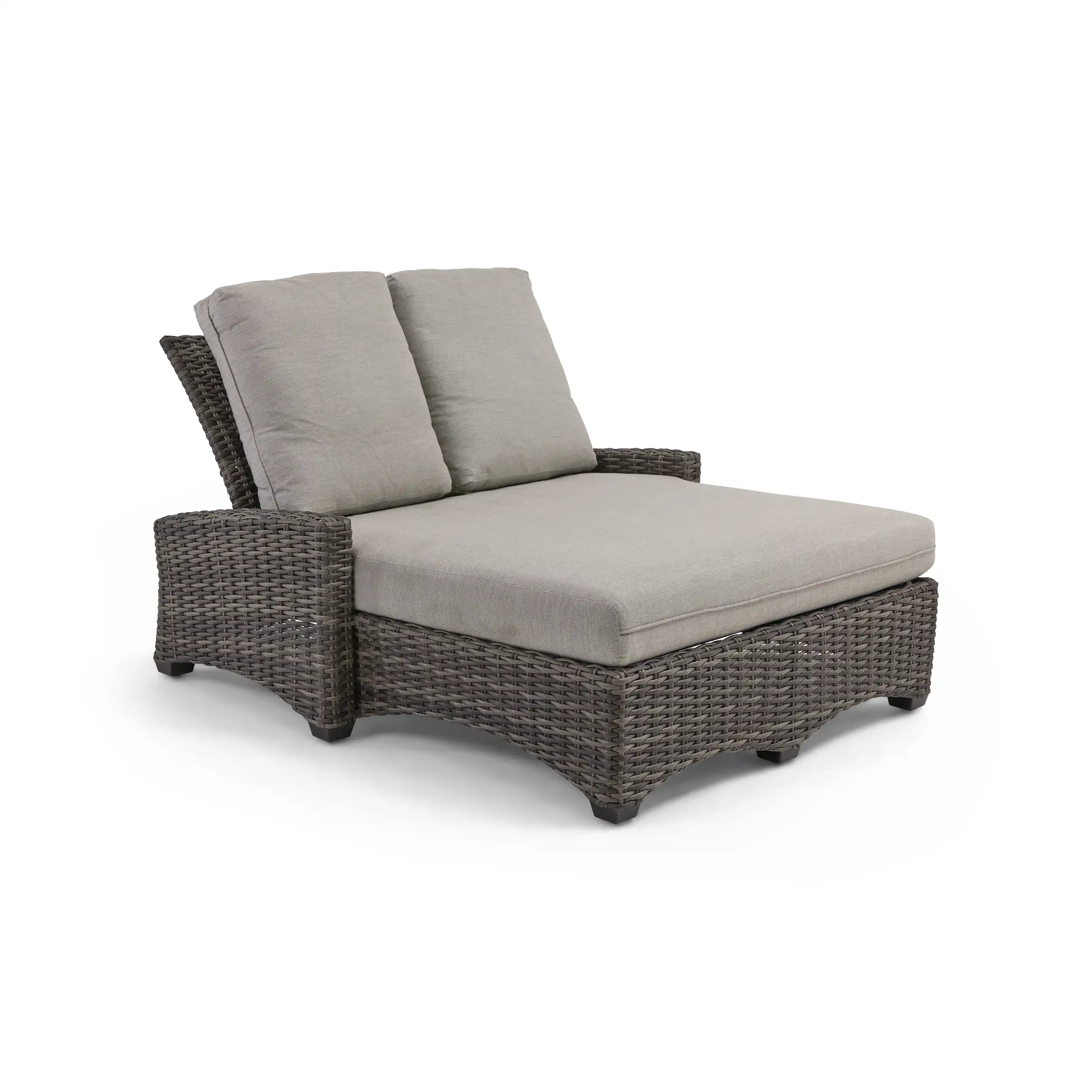 Kampala Double Chaise Lounge - Makar Oyster - Image 2