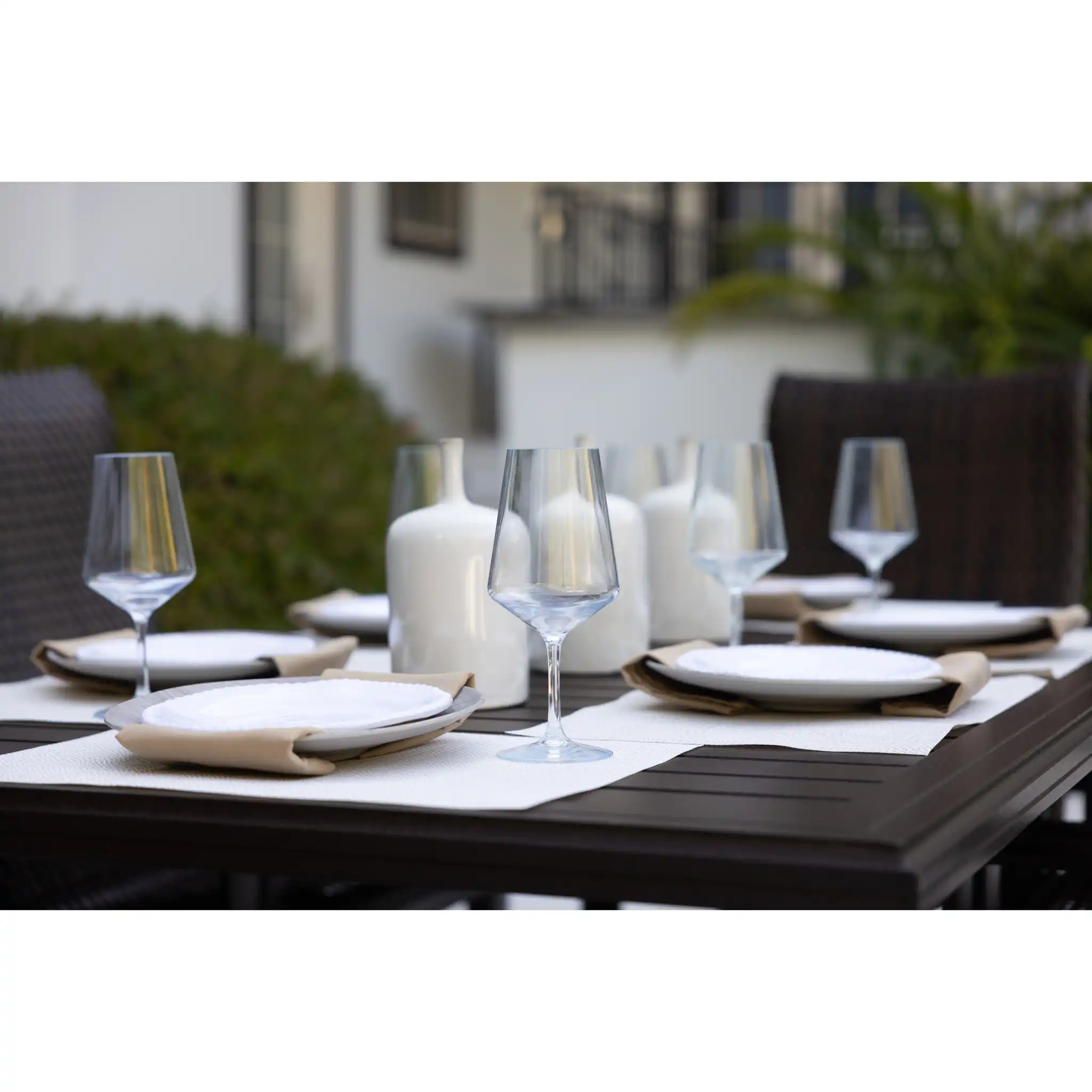 Kenzo 7 Piece Woven Dining Group - Image 4