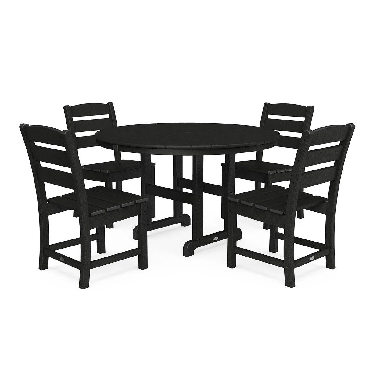 Lakeside 5 Piece Round Farmhouse Dining Set - Image 3