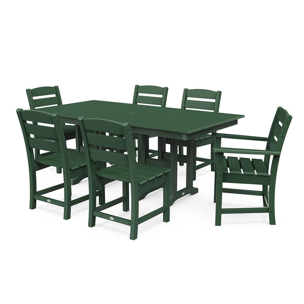Lakeside 7 Piece Farmhouse Dining Set - Image 6