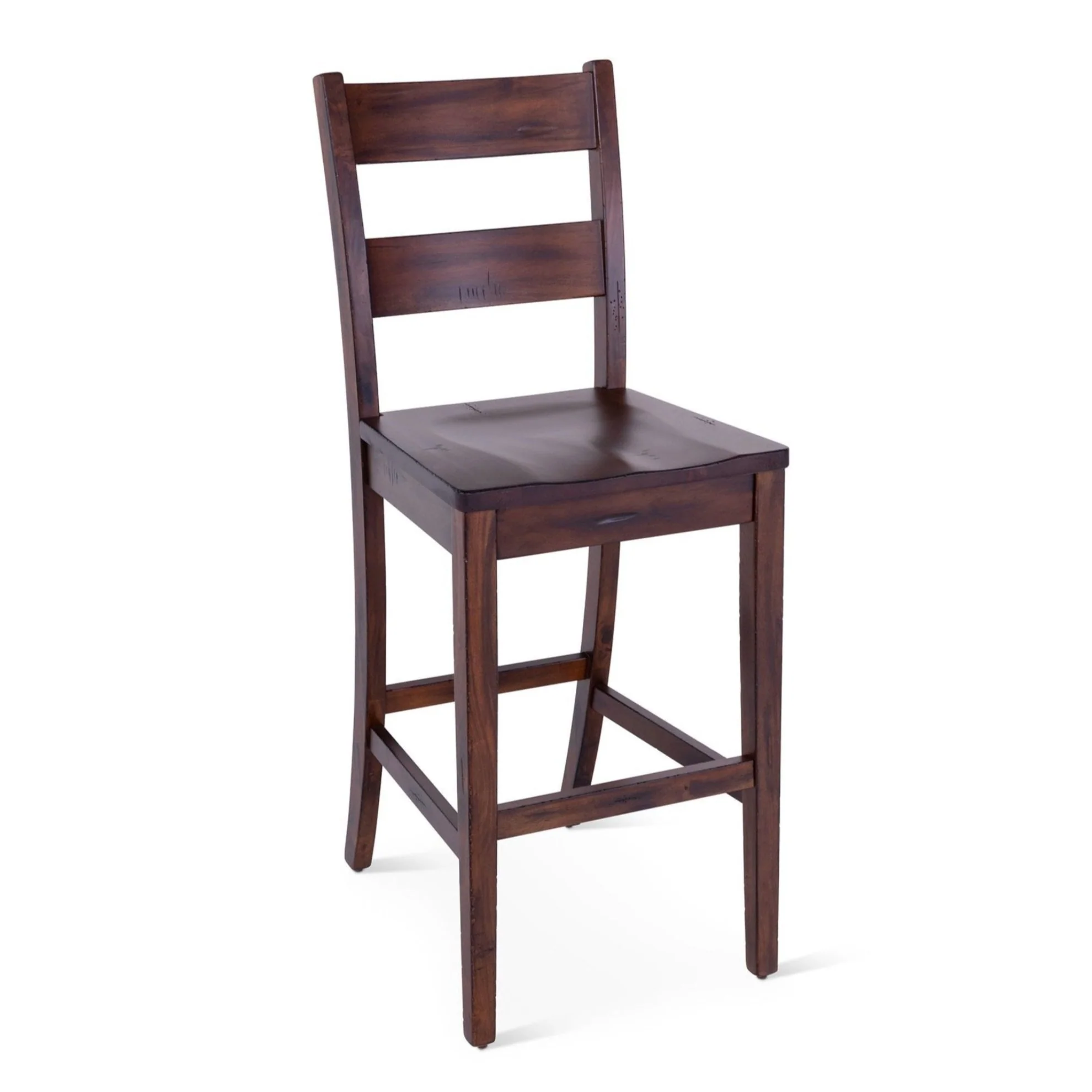Lancaster Wood Seat 30" Barstool
