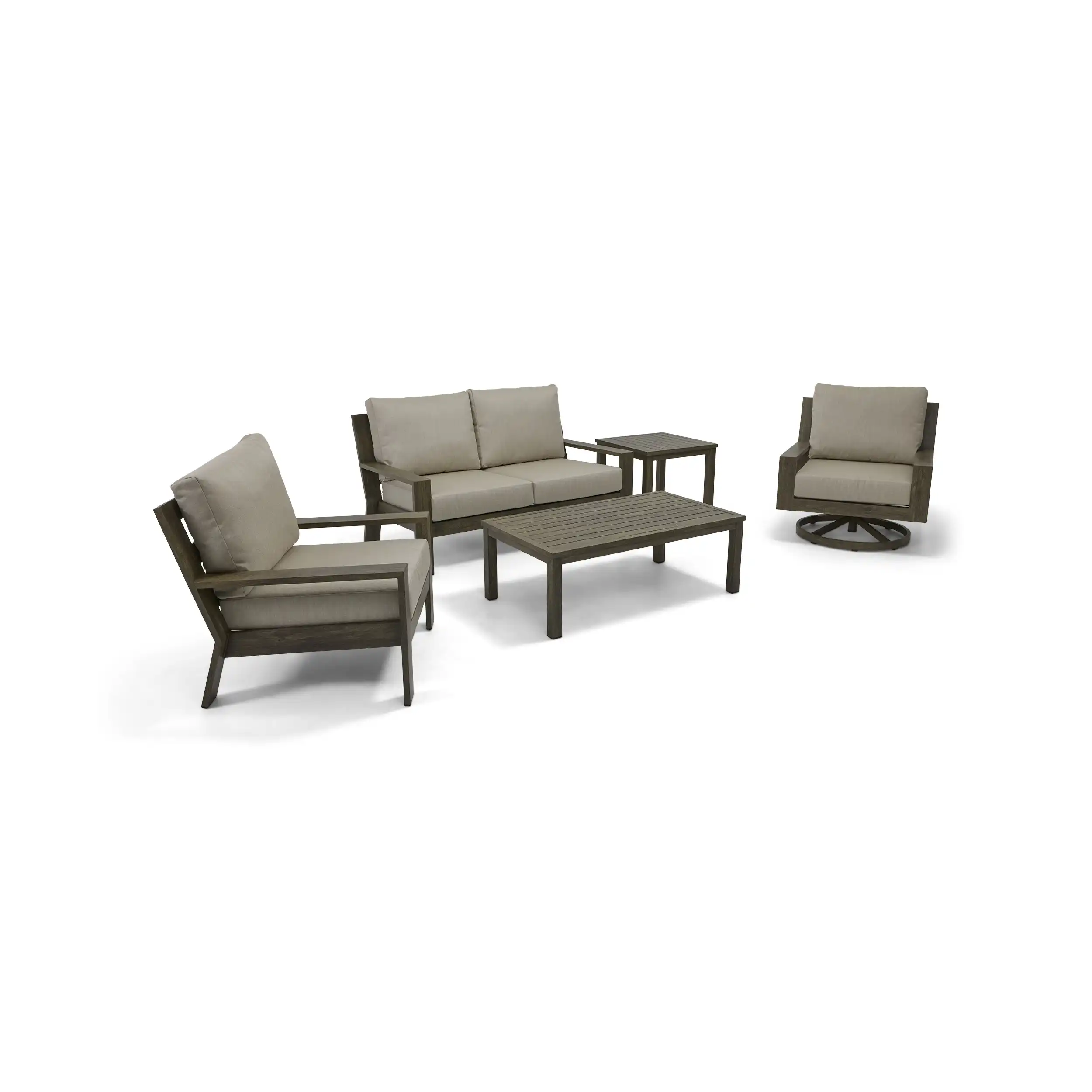 Madison 5 Piece Loveseat Chat Group - Image 3