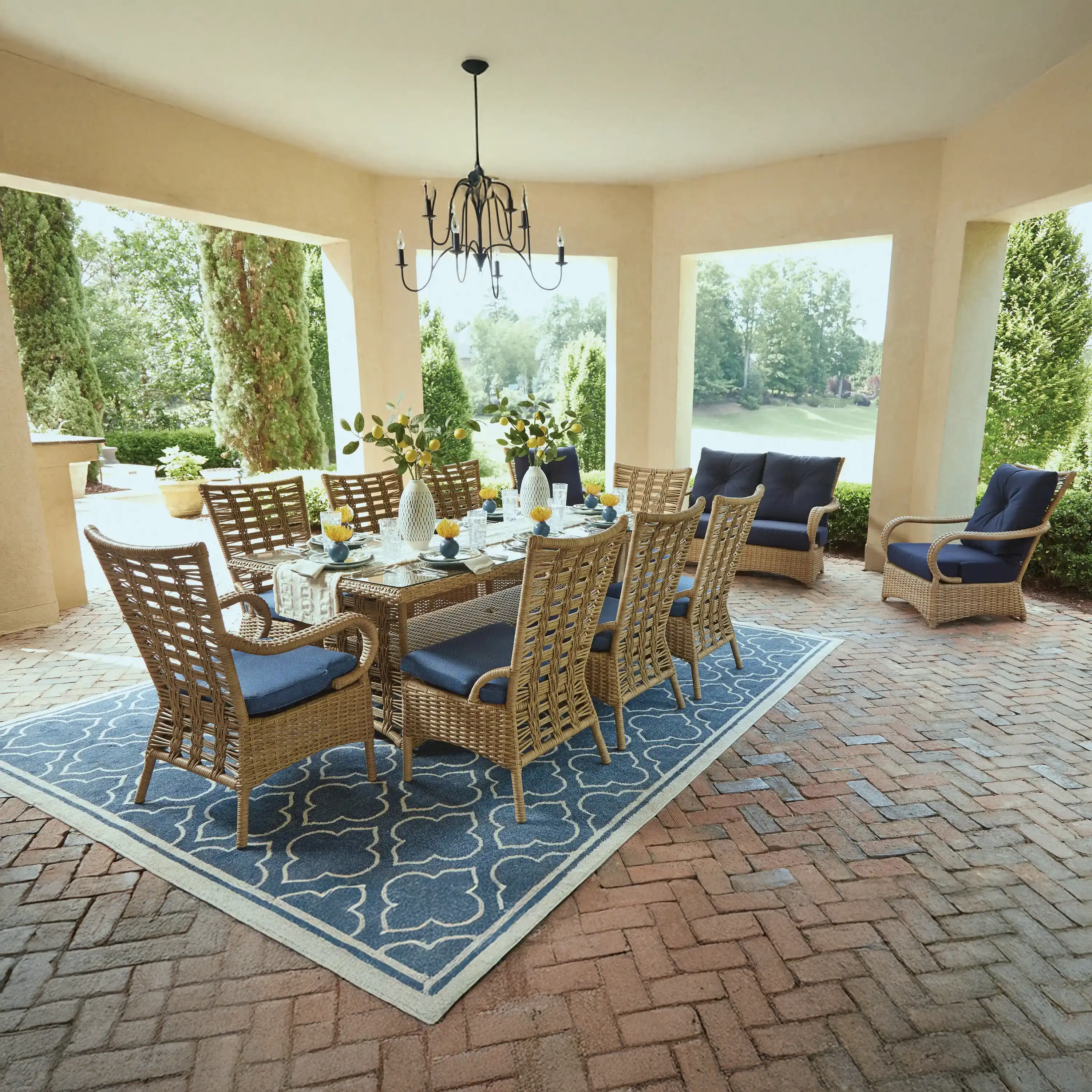 Magnolia Woven Loveseat Collection - Image 3