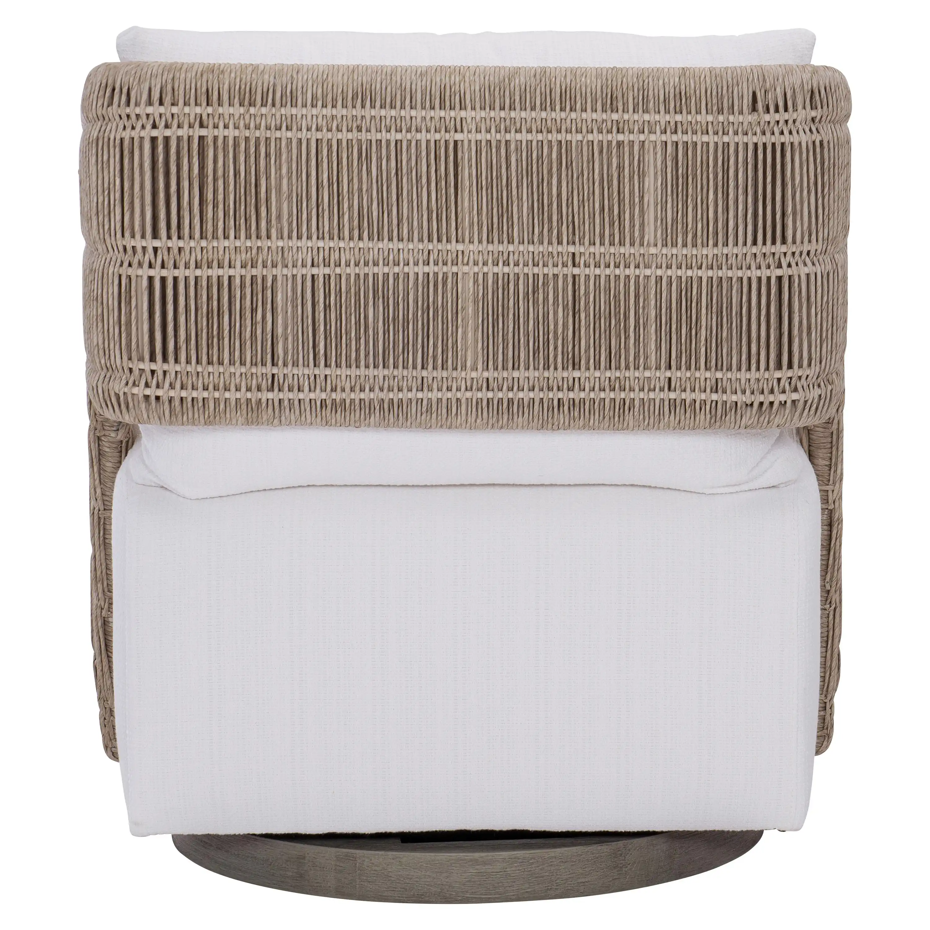 Maldives Woven 3 Piece Swivel Chair Group - Image 4