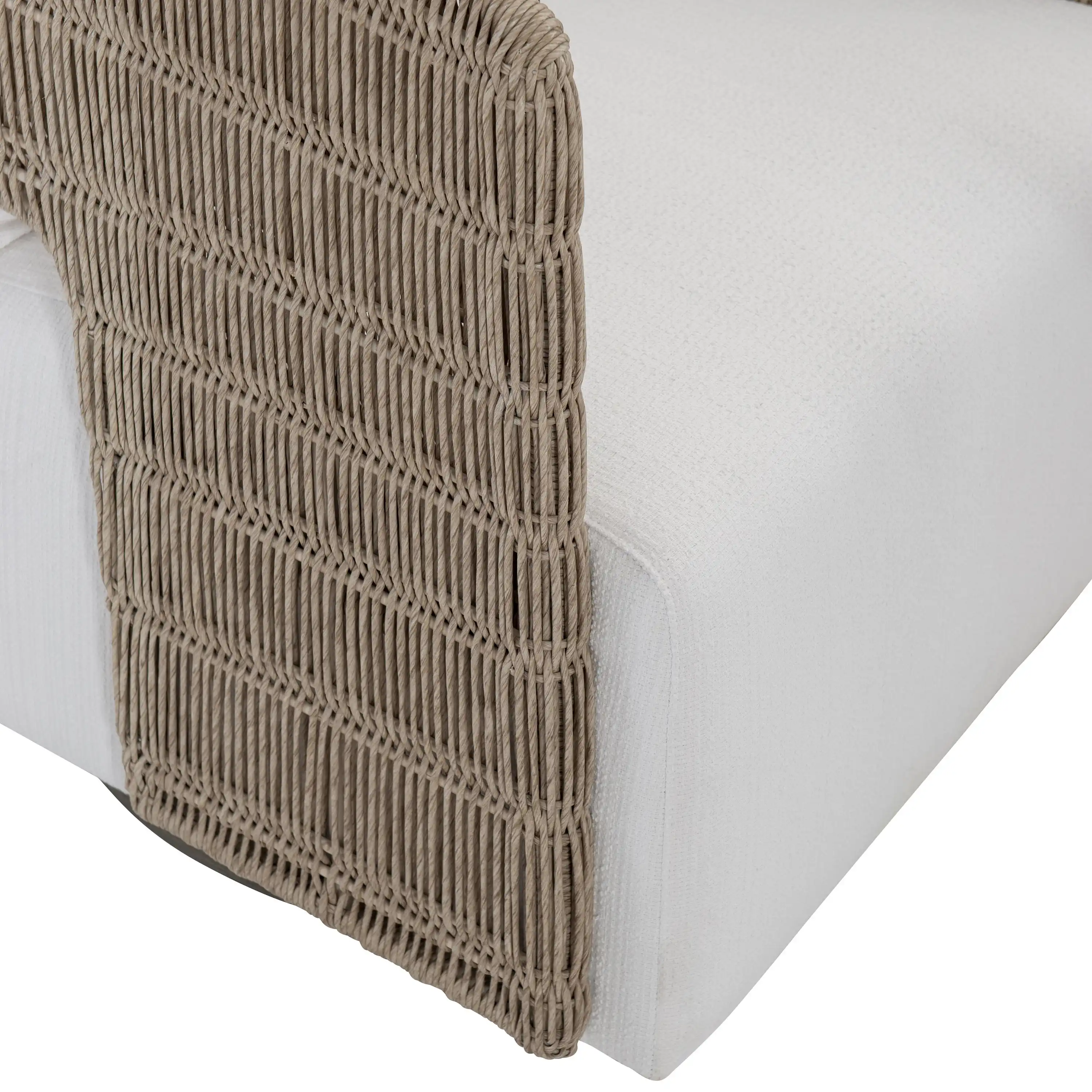 Maldives Woven 3 Piece Swivel Chair Group - Image 5