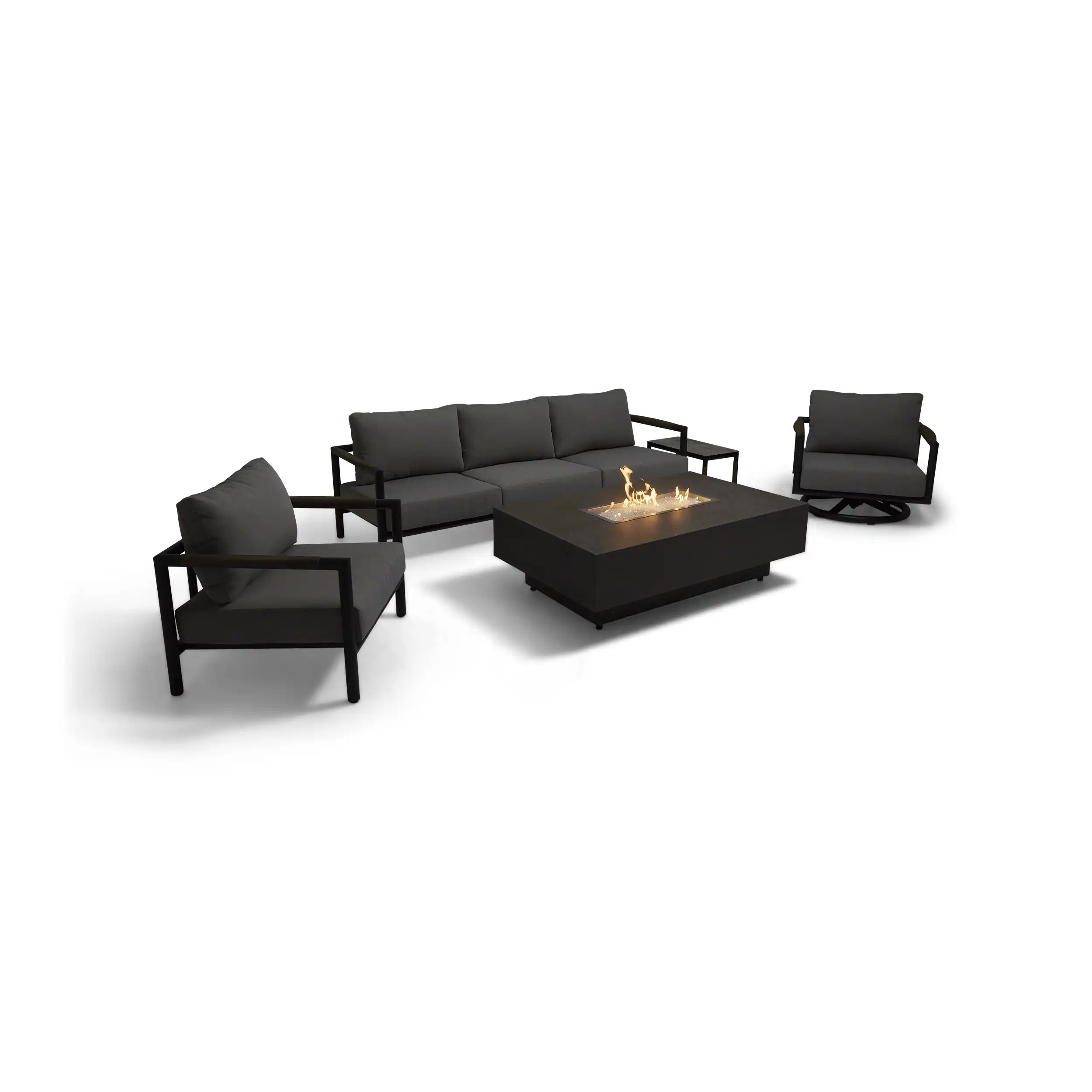 Mesa 5 Piece Sofa Firepit Chat Group - Image 5