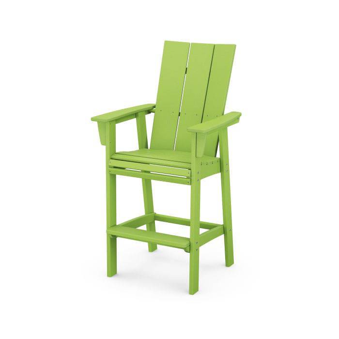 Modern Curveback Adirondack Bar Chair - Image 12