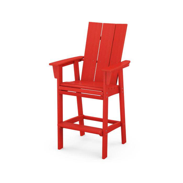 Modern Curveback Adirondack Bar Chair - Image 9