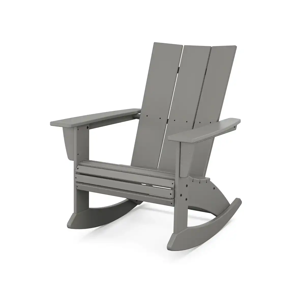 Modern Curveback Adirondack Rocker Chair - Image 3