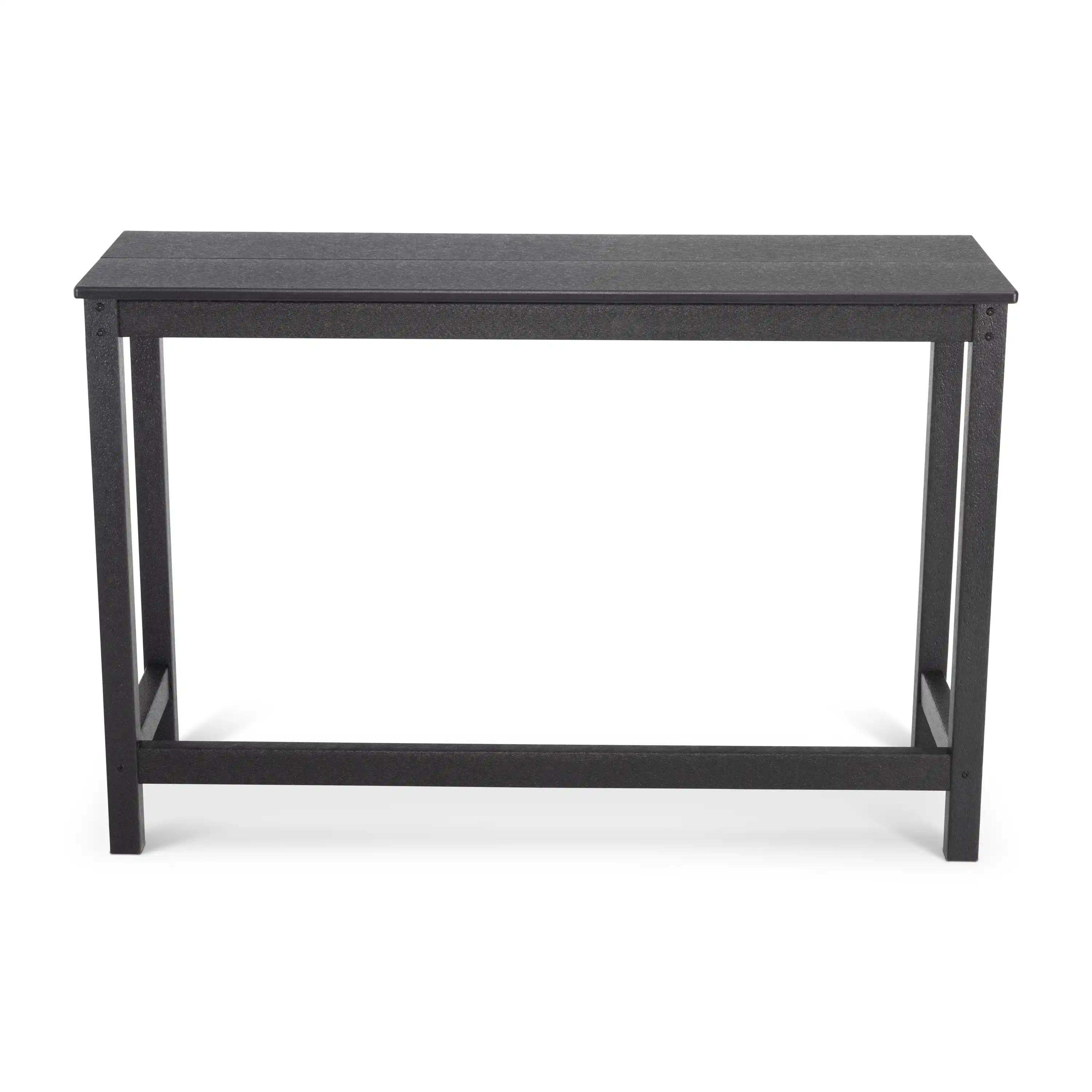 Modern Studio 3 Piece Counter Height Console Set - Black - Image 4