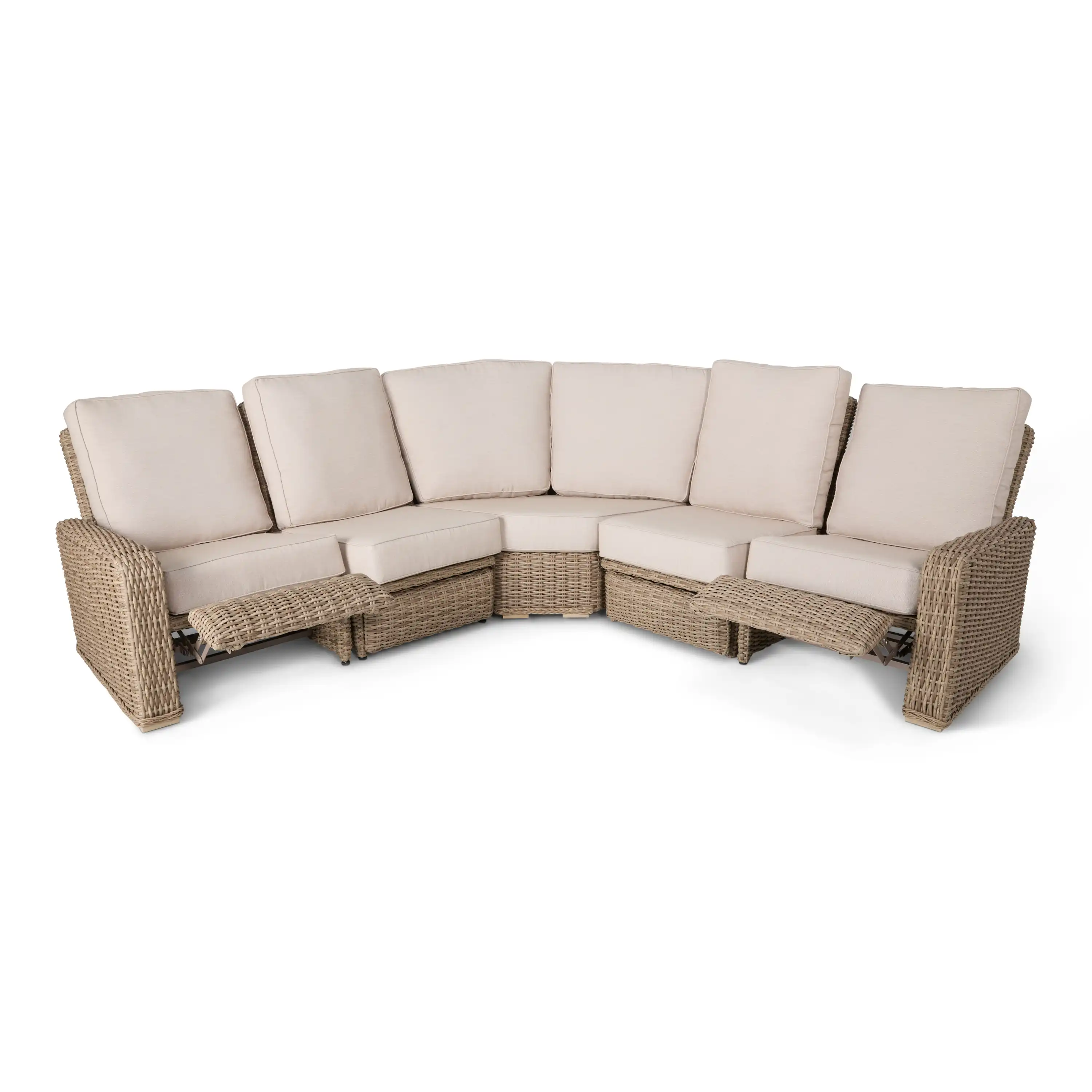 Naples 5 Piece Reclining Sectional Group - Image 4
