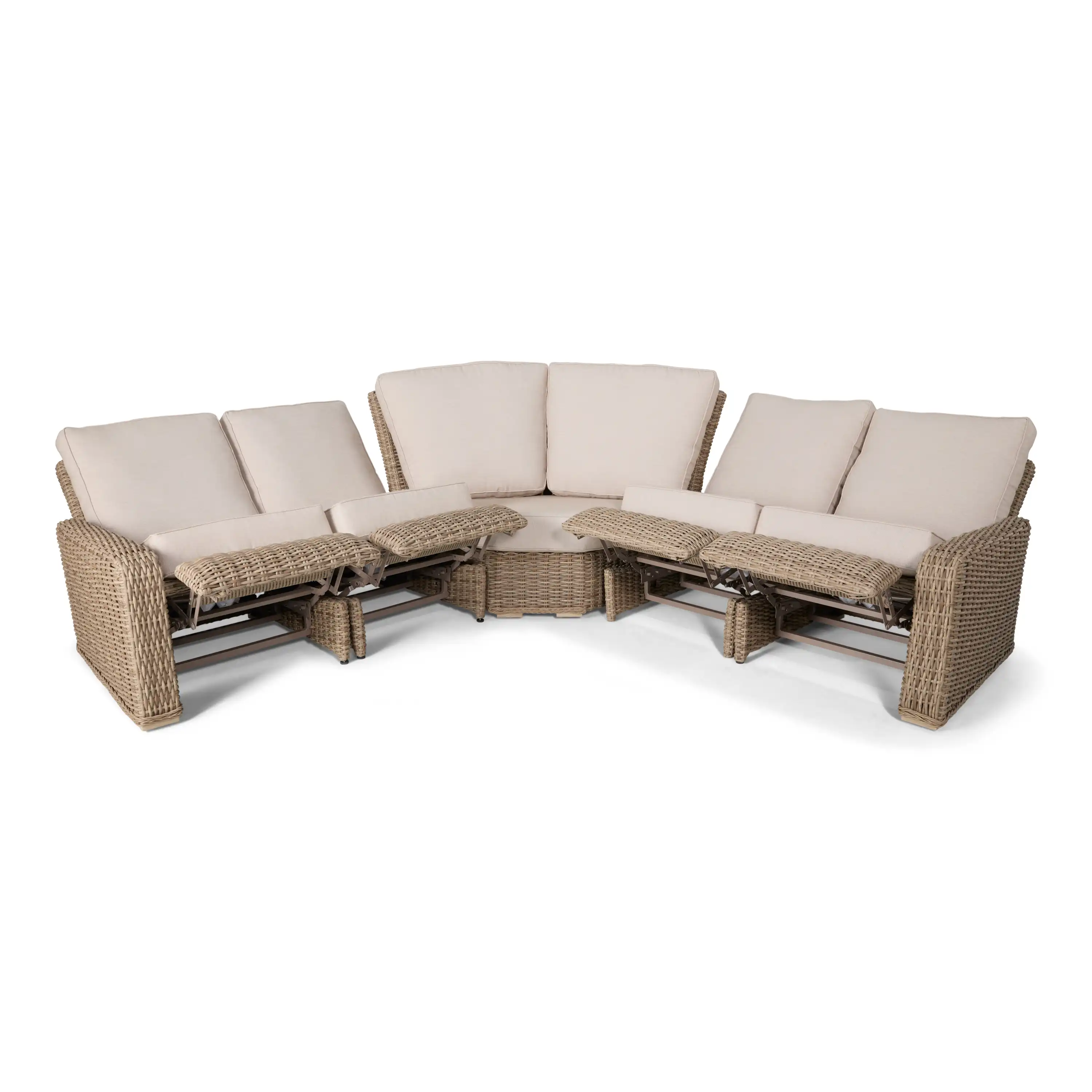 Naples 5 Piece Reclining Sectional Group - Image 5