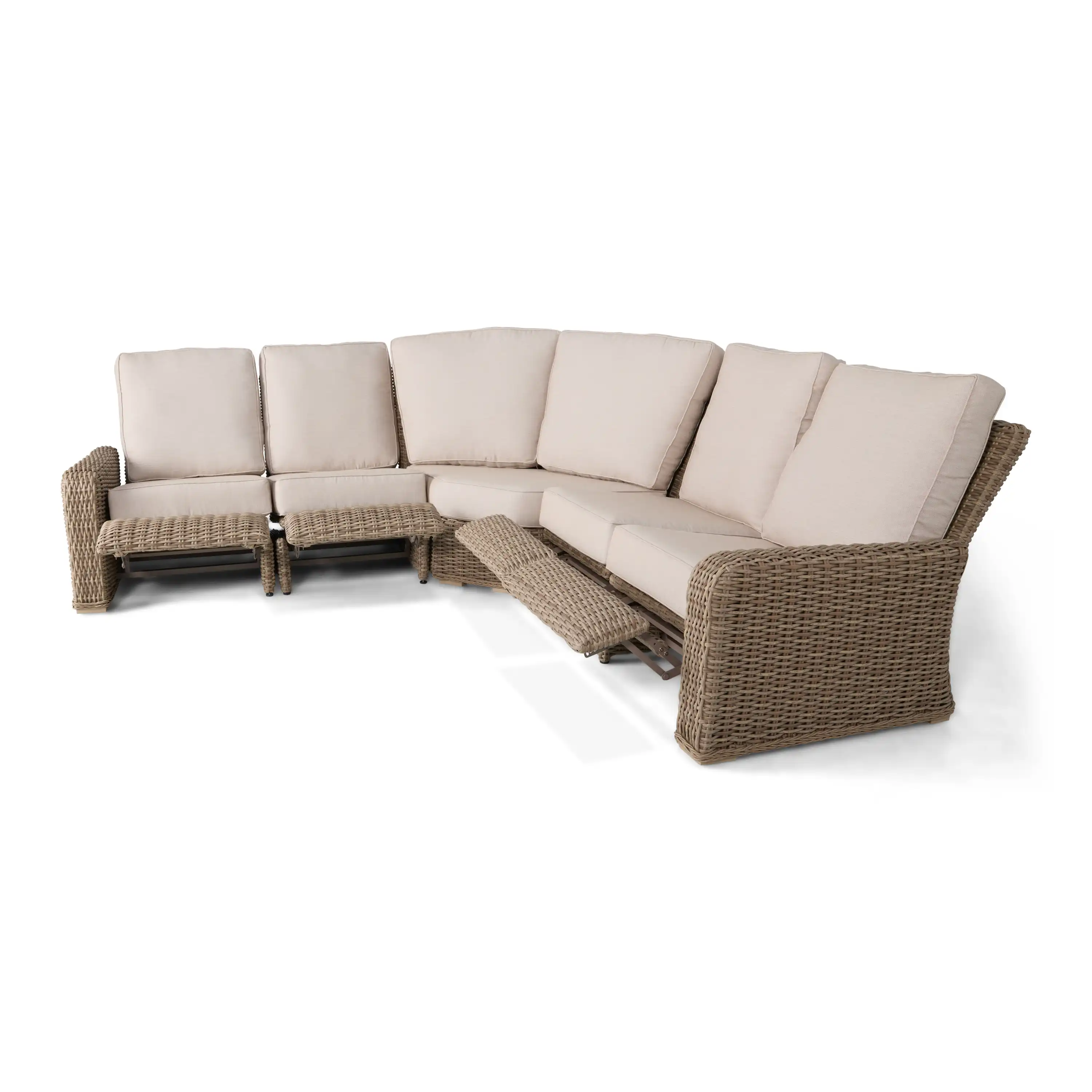 Naples 5 Piece Reclining Sectional Group - Image 7