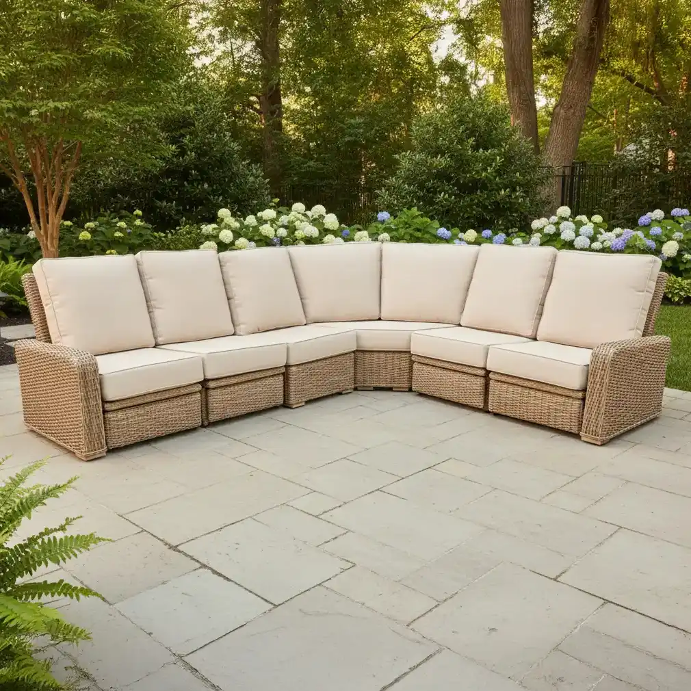Naples 6 Piece Reclining Sectional Group