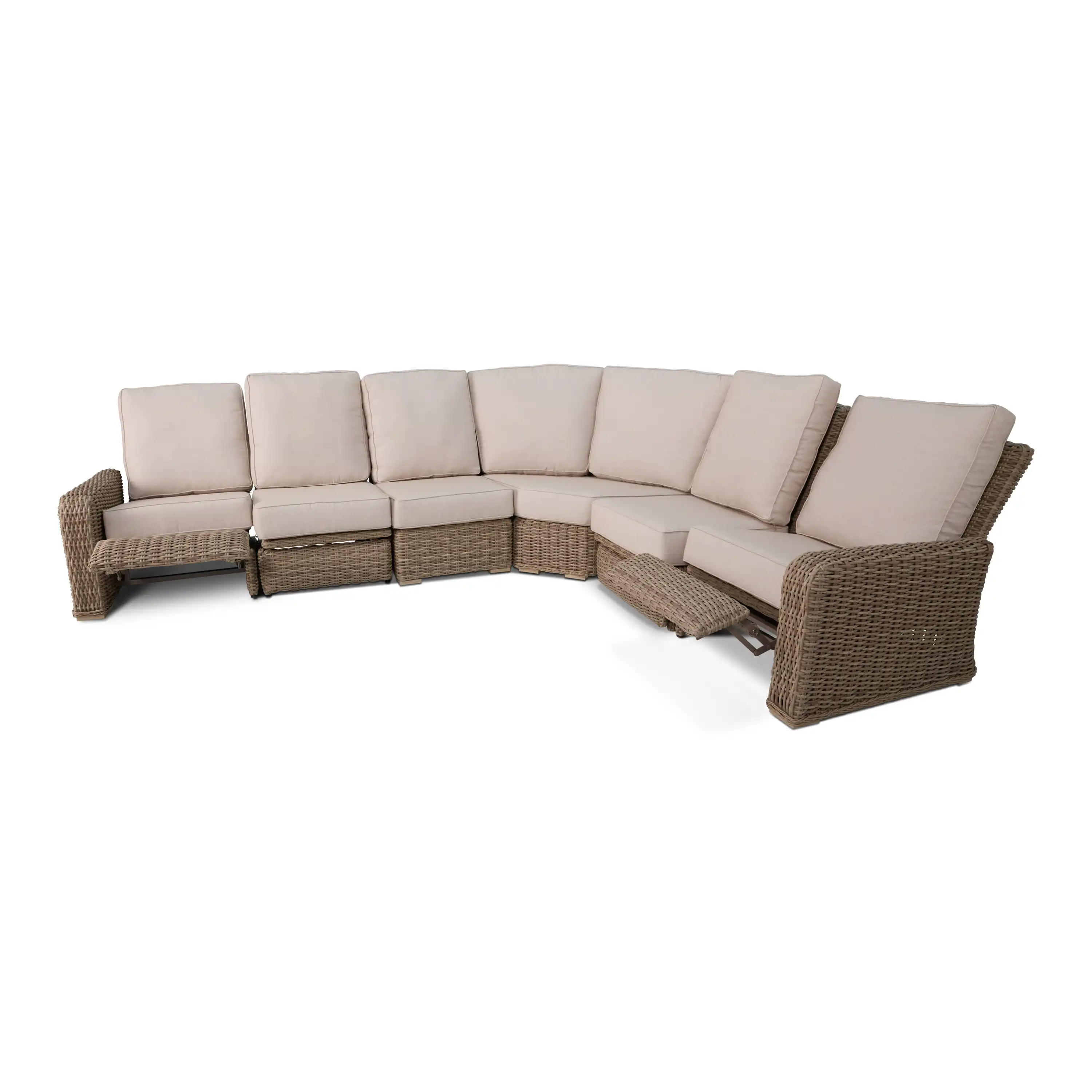 Naples 6 Piece Reclining Sectional Group - Image 6