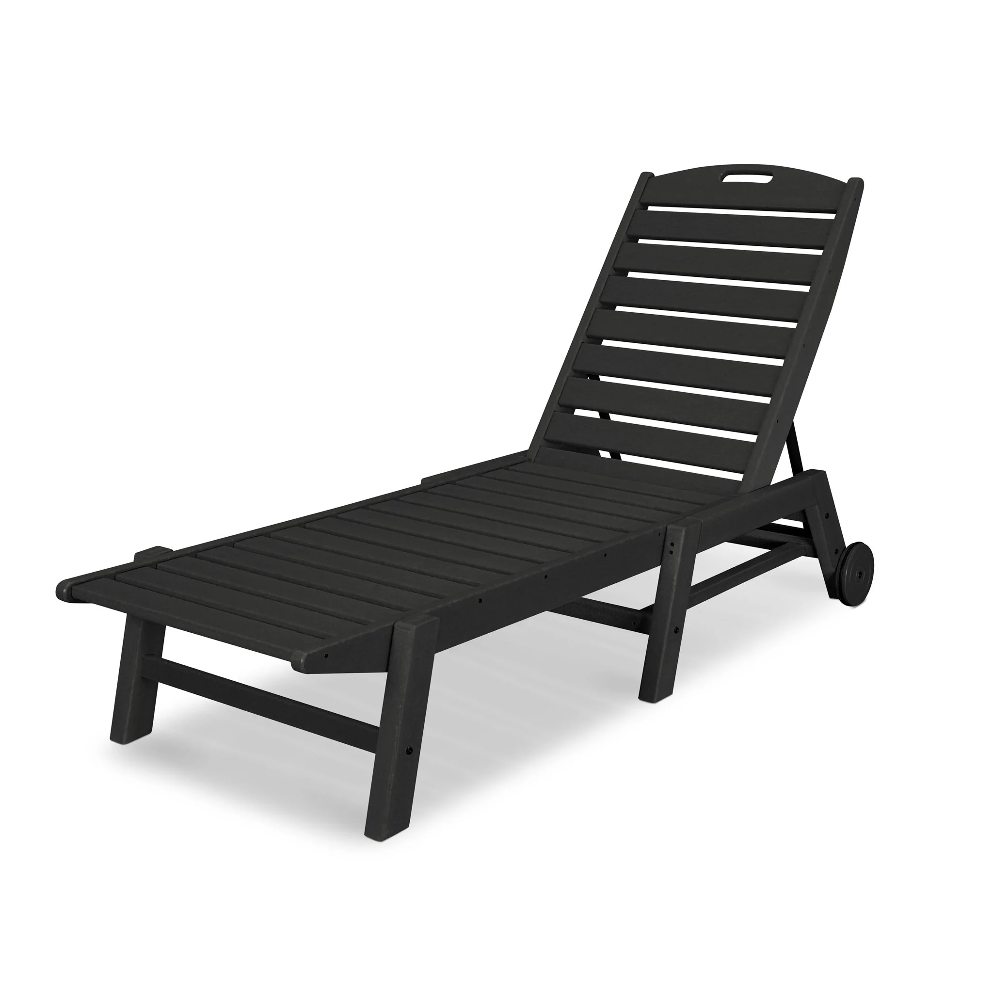 Nautical Chaise Lounge W/ Wheels - Image 3